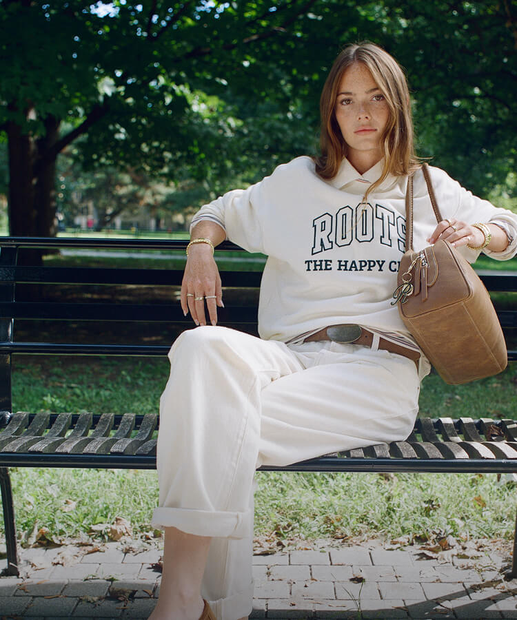 Roots x Lisa Gozlan campaign imagery