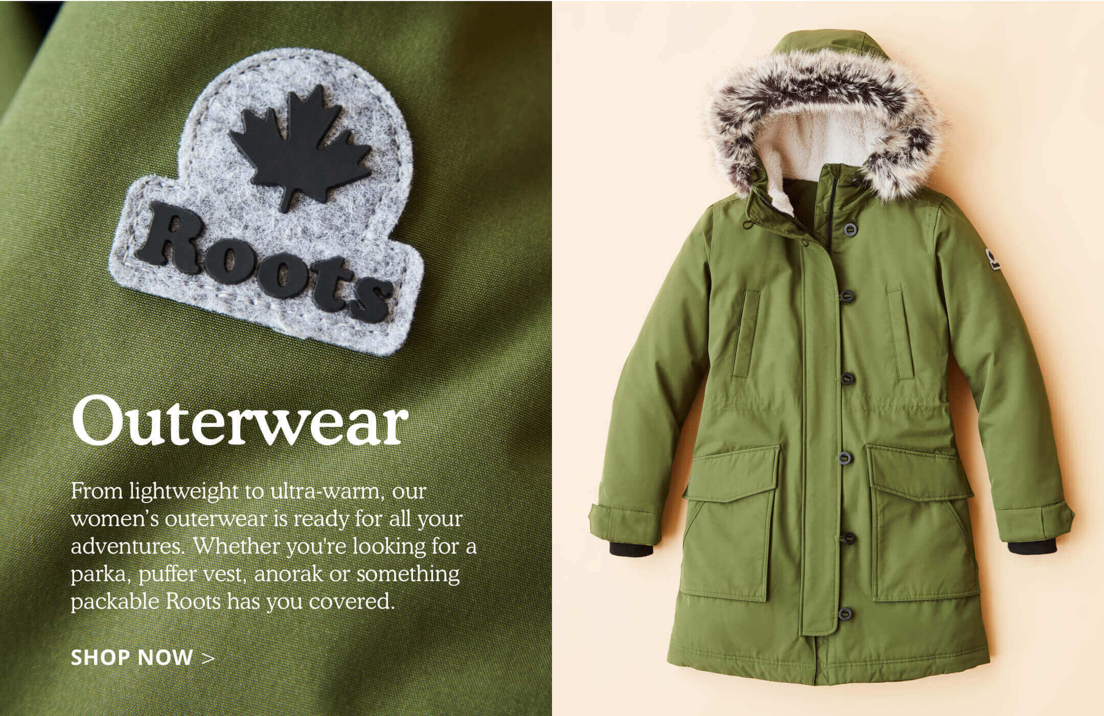 roots jacket womens