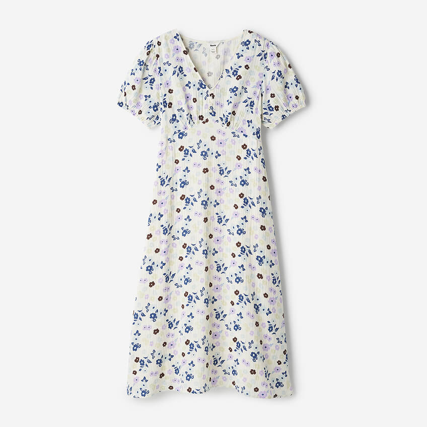 Isla Cotton Gauze Tea Dress