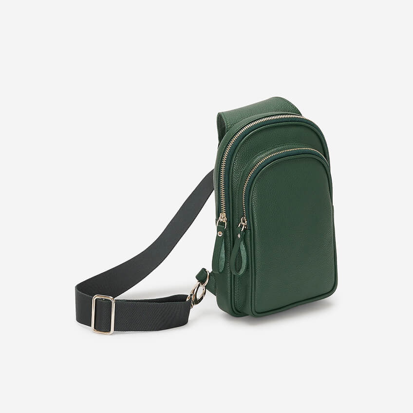 Sac à bandoulière Trinité en cuir Cervino