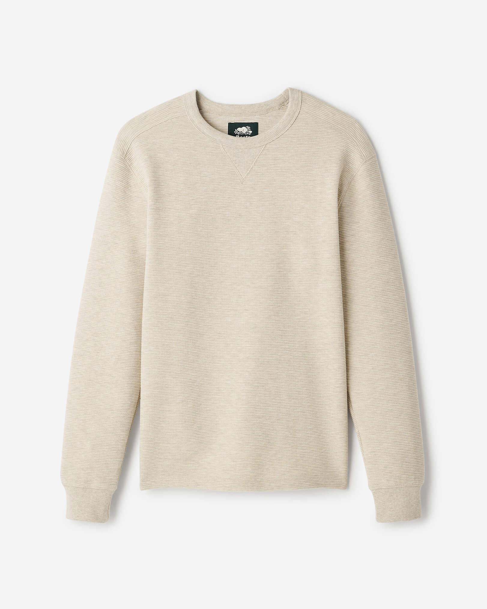 Thomson Double Knit Crew in Grey Taupe Mix