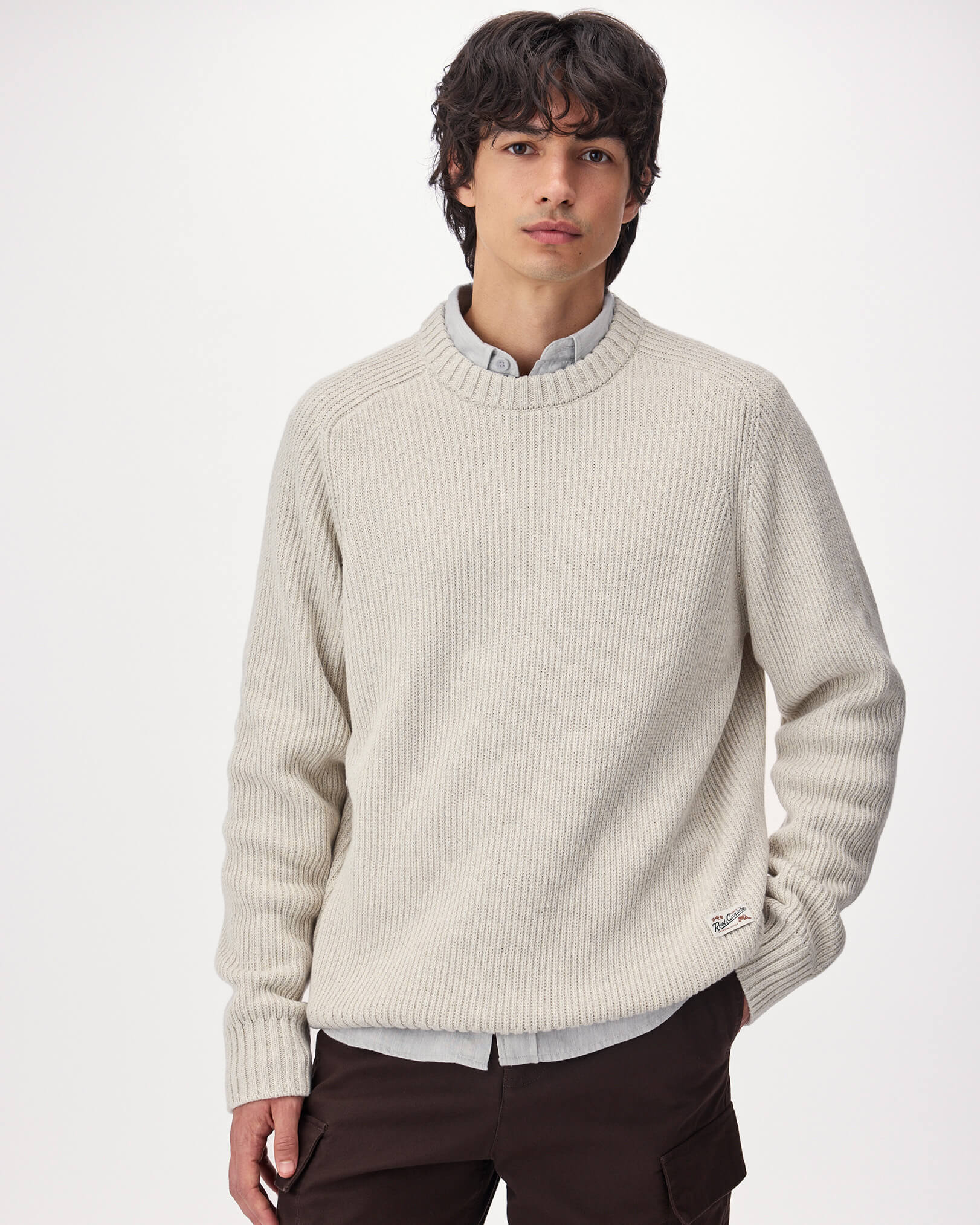 Robson Shaker Crew Sweater