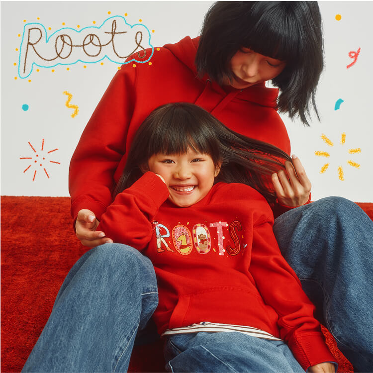 Roots Lunar New Year campaign imagery