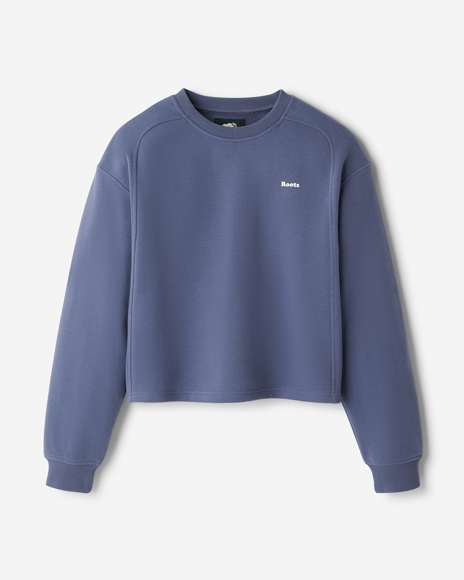 Summer Cloud Crew in Tidal Blue