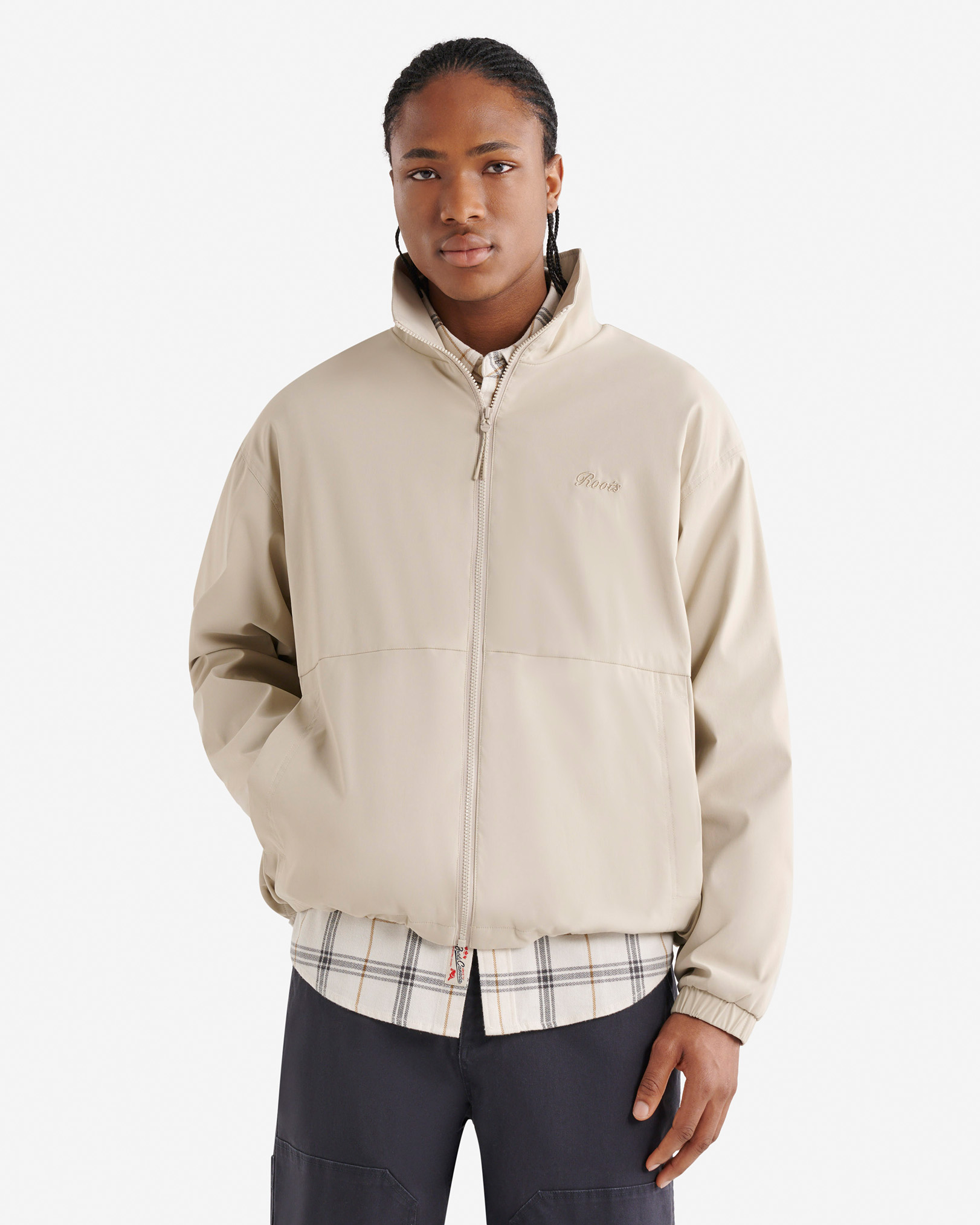 Kensington Jacket in Fossil Grey