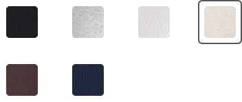 Roam Rib Fitted Long Sleeve Top colour swatches