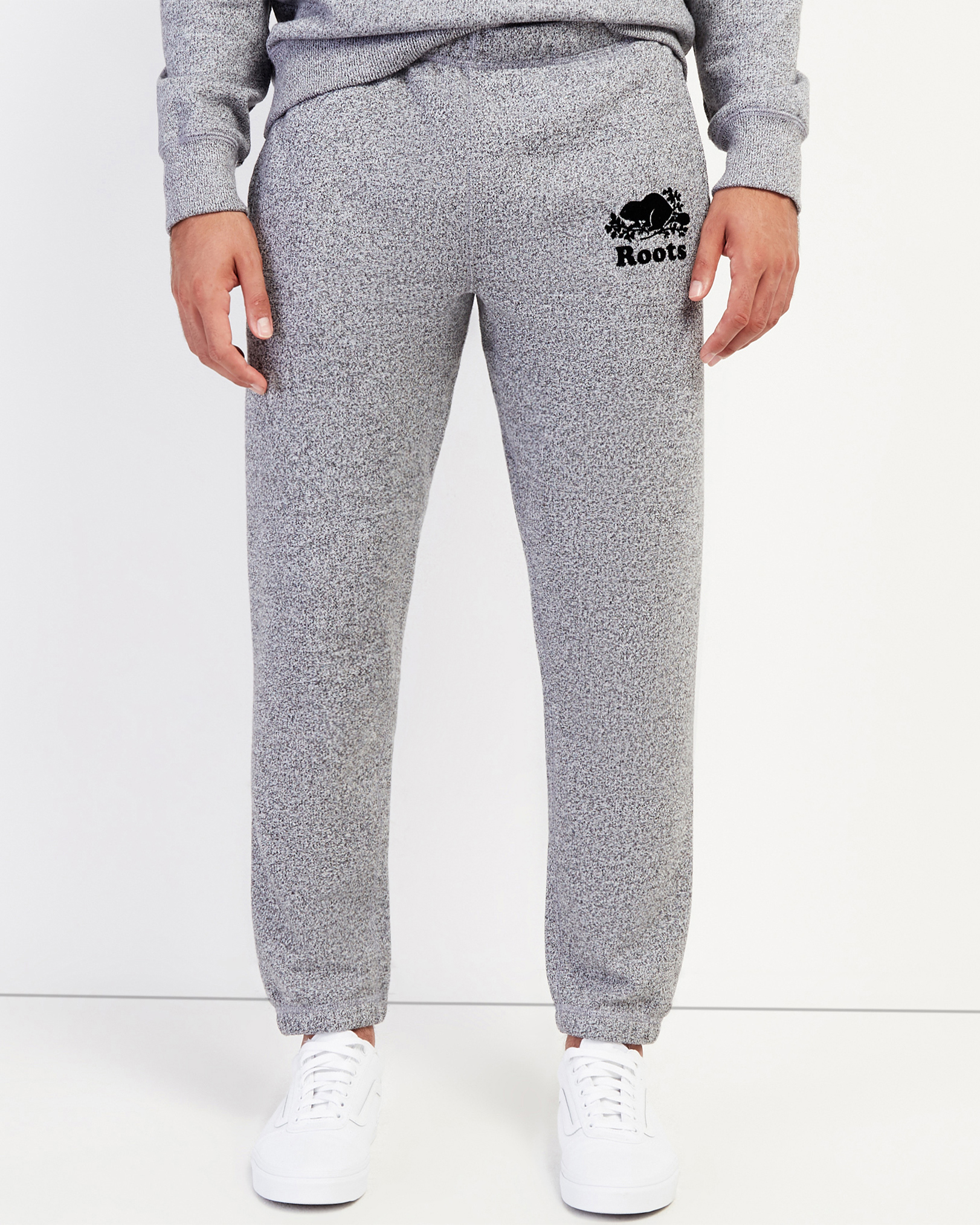 Roots Original Sweatpant Tall (33.5 Inch Inseam) in Salt/Pepper