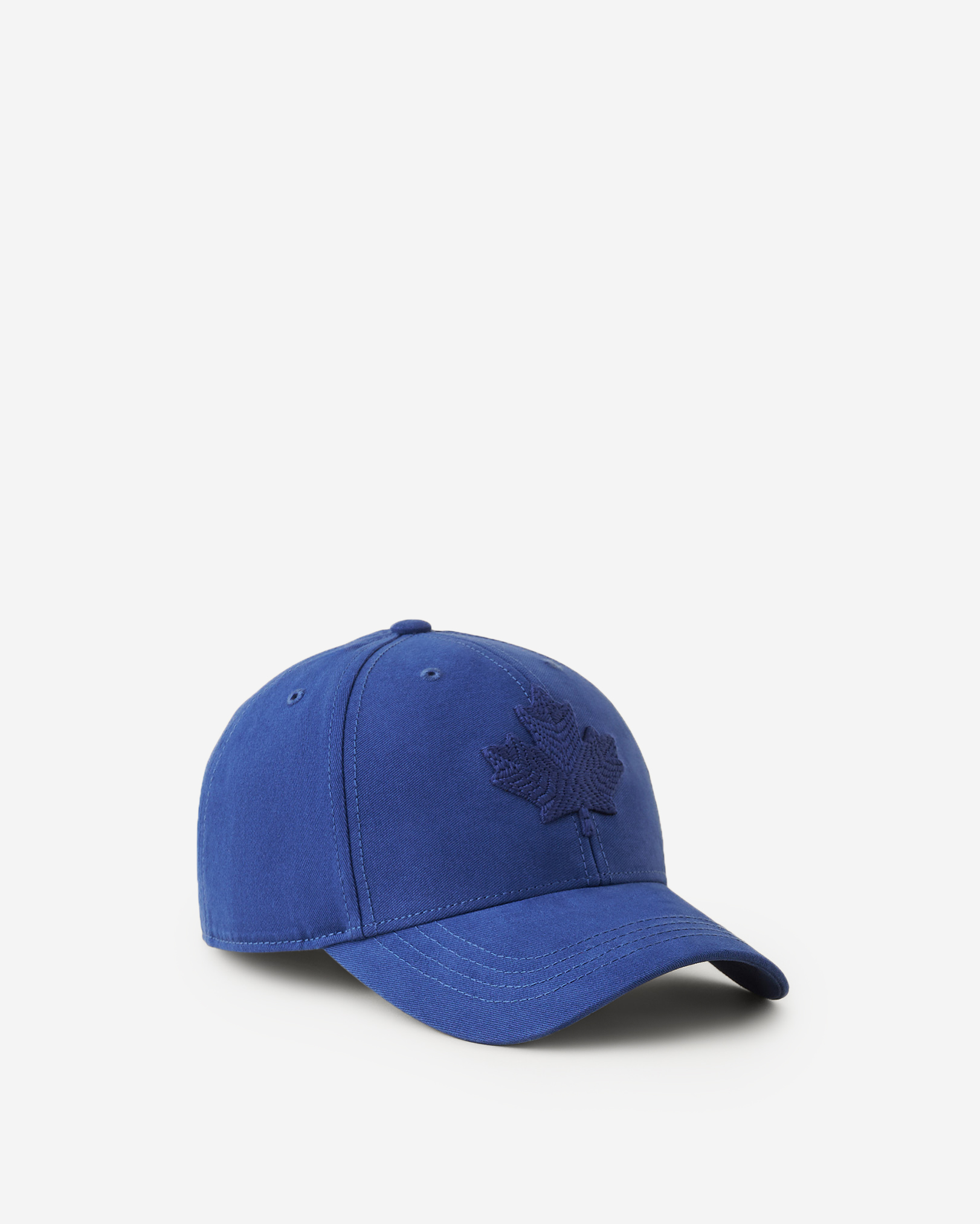 Roots Modern Leaf Baseball Cap Hat in True Navy
