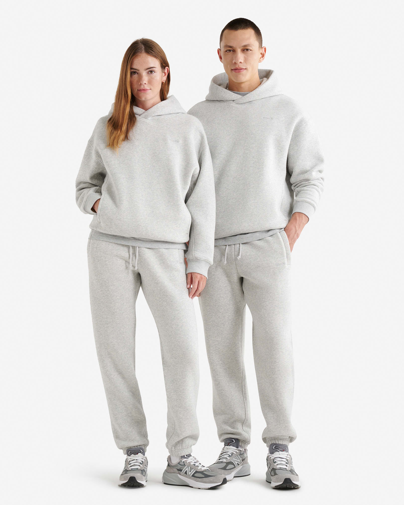 Roots Cloud One Fit Sweatpant in Athletic Grey Mix
