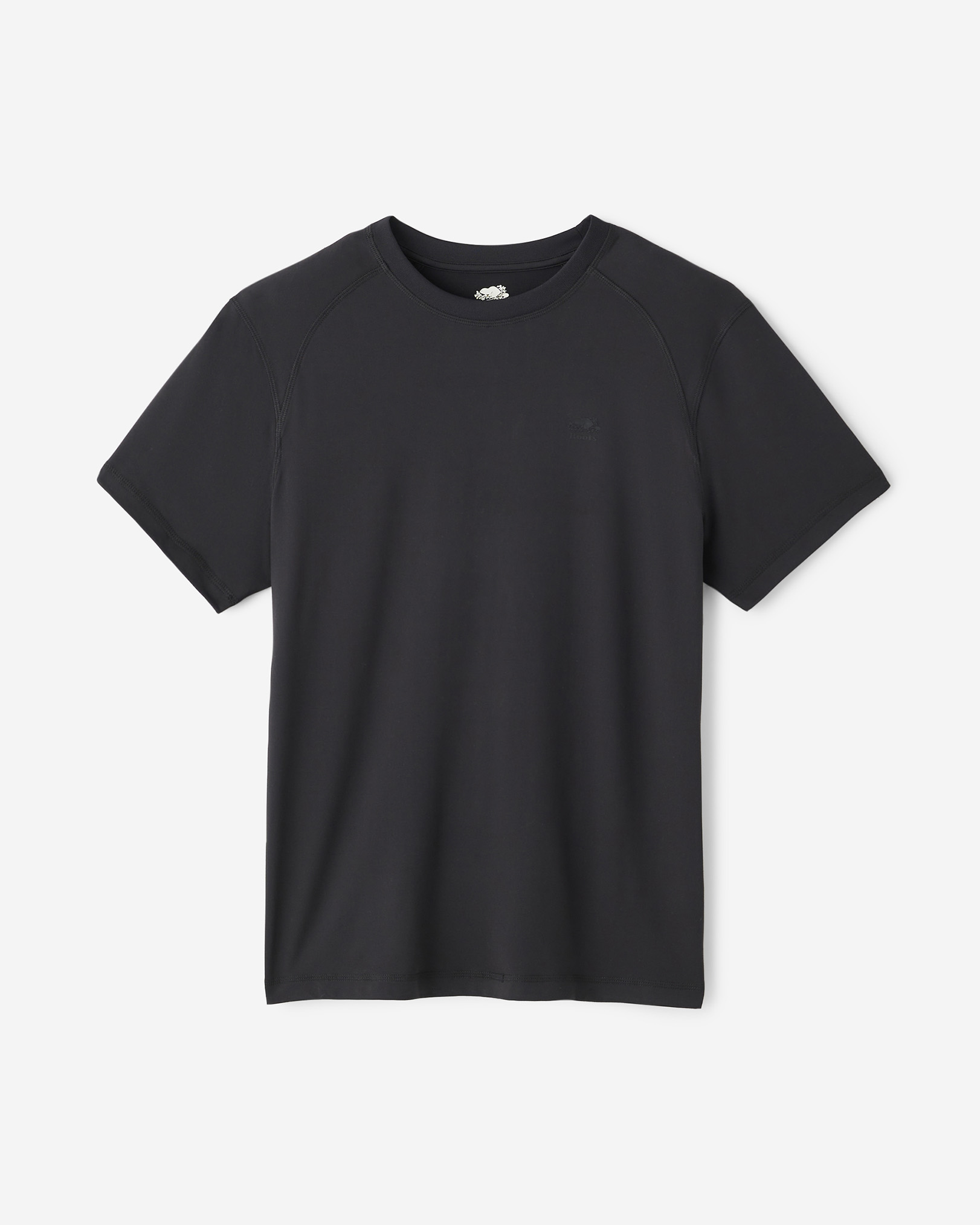 Roots Renew Short Sleeve T-Shirt in Black