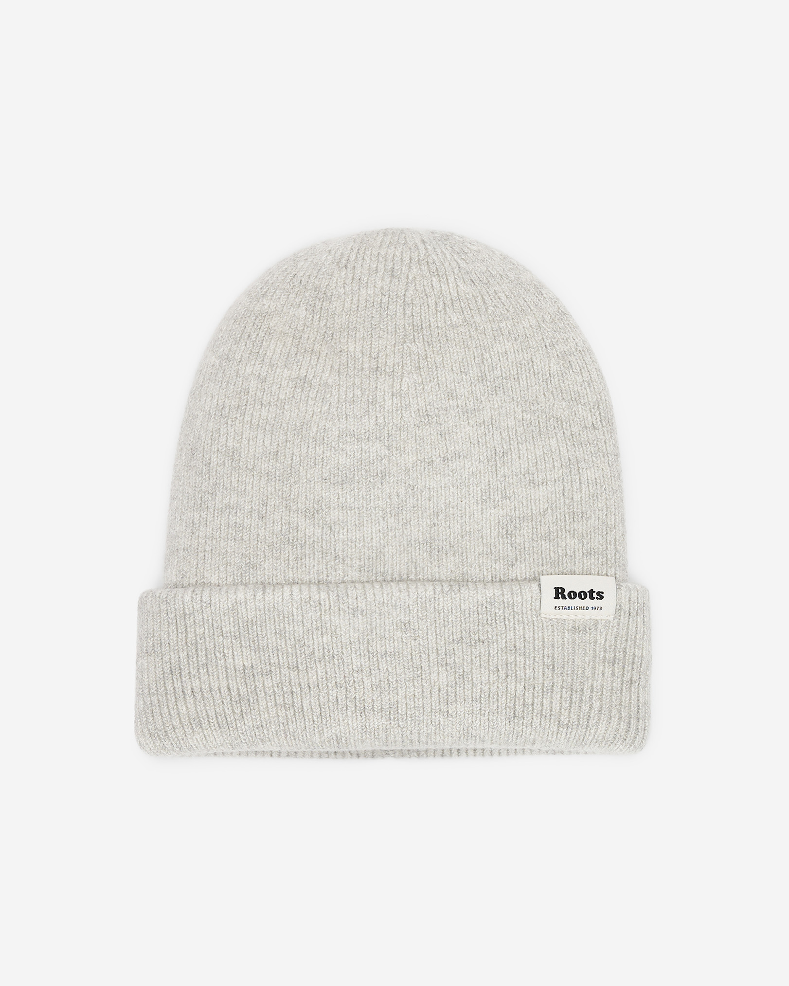 Roots Kids Cozy Knit Toque Hat in Soft Grey