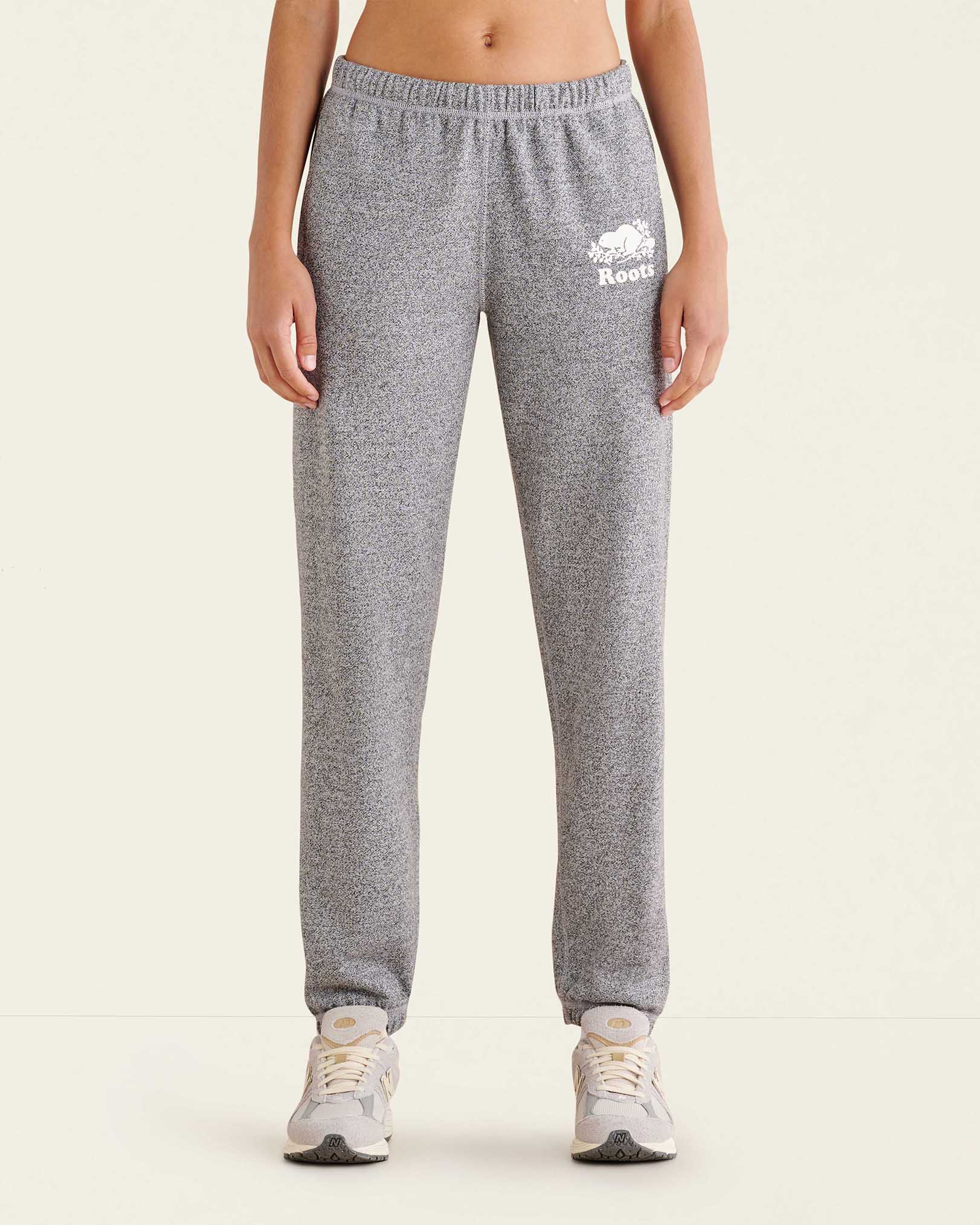 Roots Original Sweatpant Tall (32.5 Inch Inseam) in Salt/Pepper