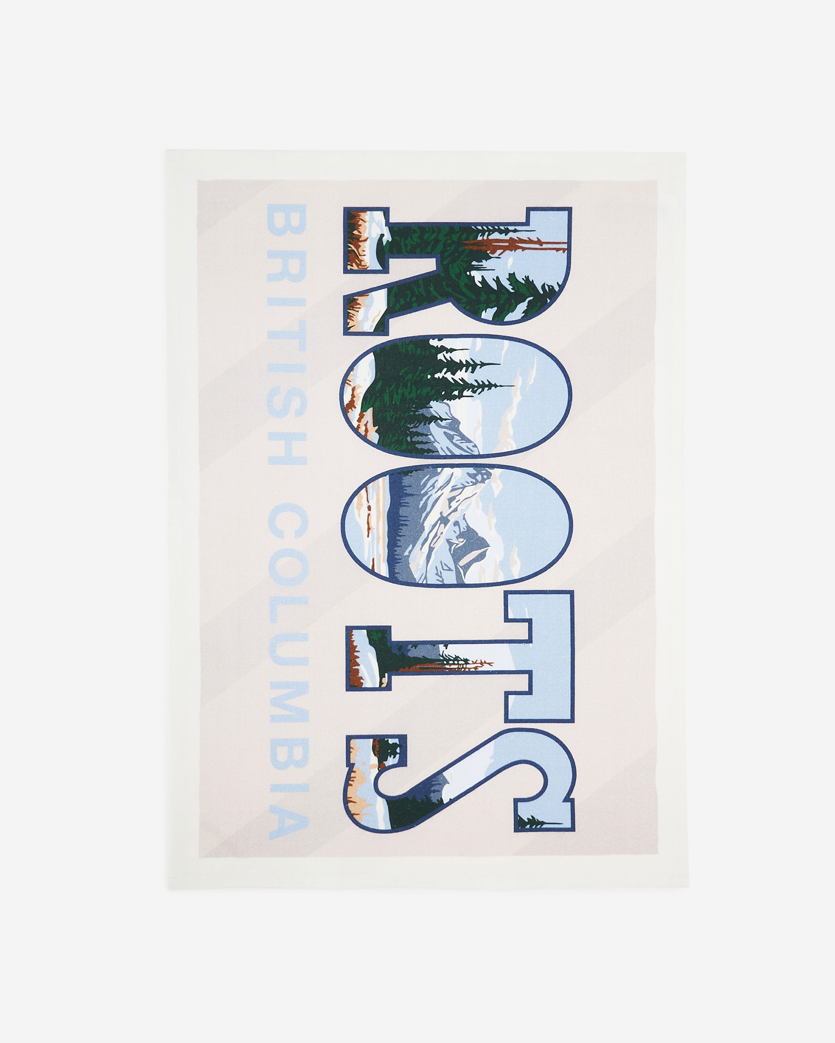 Roots Greetings From BC Tea Towel in Assorted Colours
