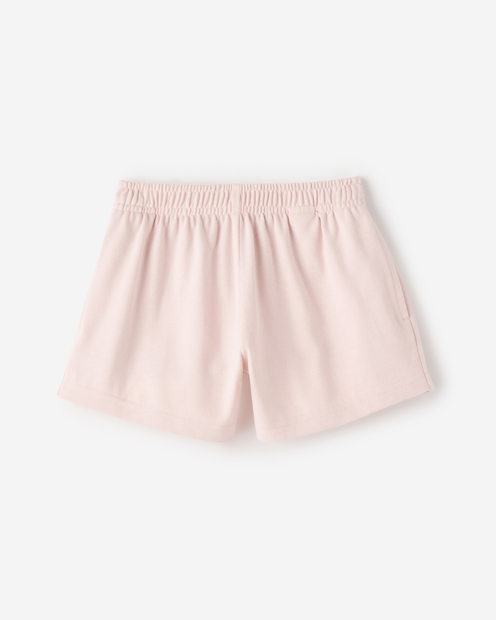 Roots Toddler Girl's Warm-Up Tap Short in Pearl Pink