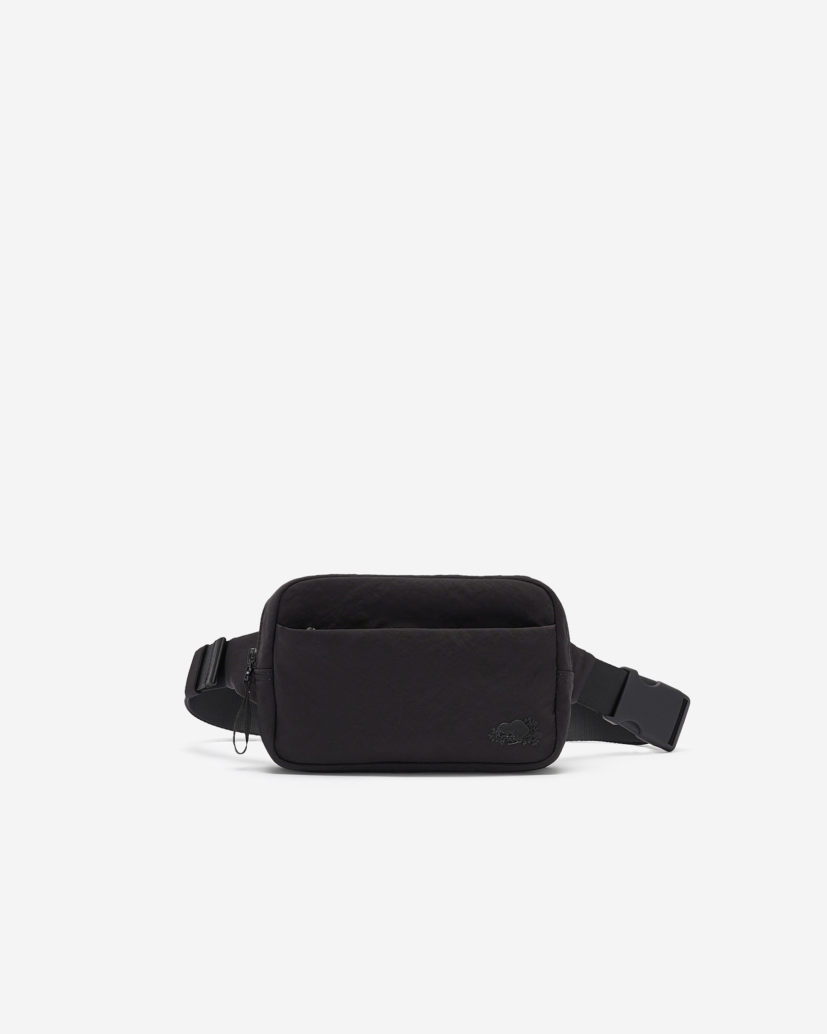 Roots Nylon Belt Bag in Black