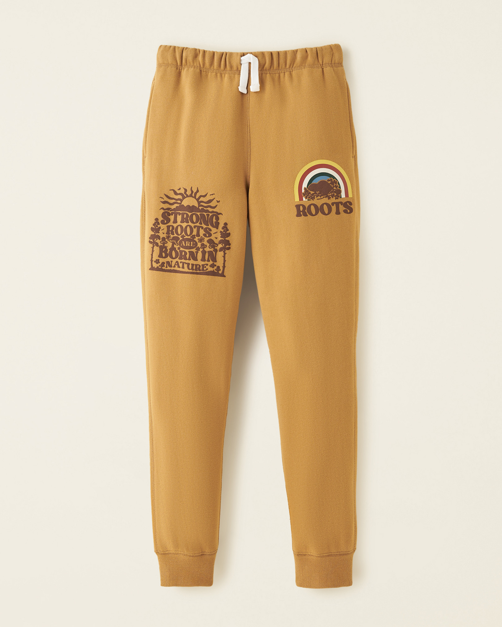 Roots Kids Nature Sweatpant in Sienna Brown