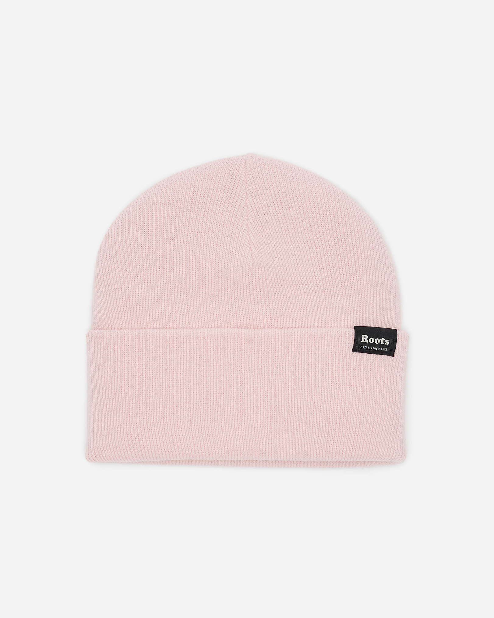 Roots Bracebridge Toque Hat in Chalk Pink