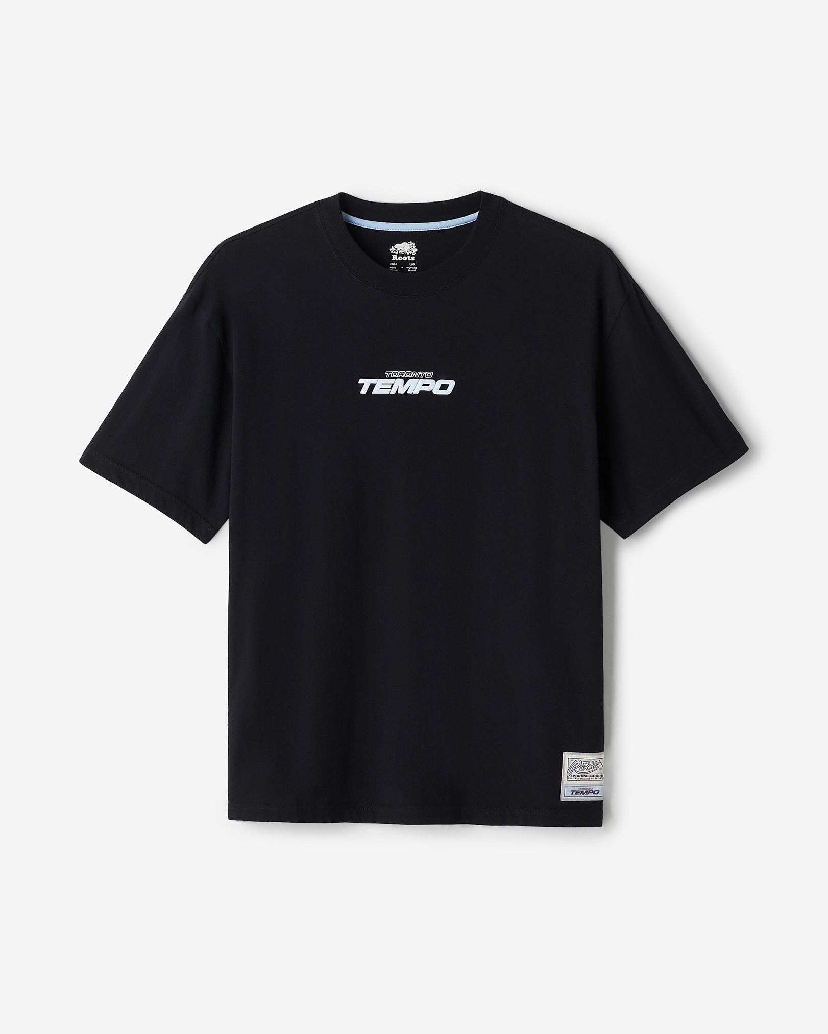 Roots Toronto Tempo T-Shirt in Black