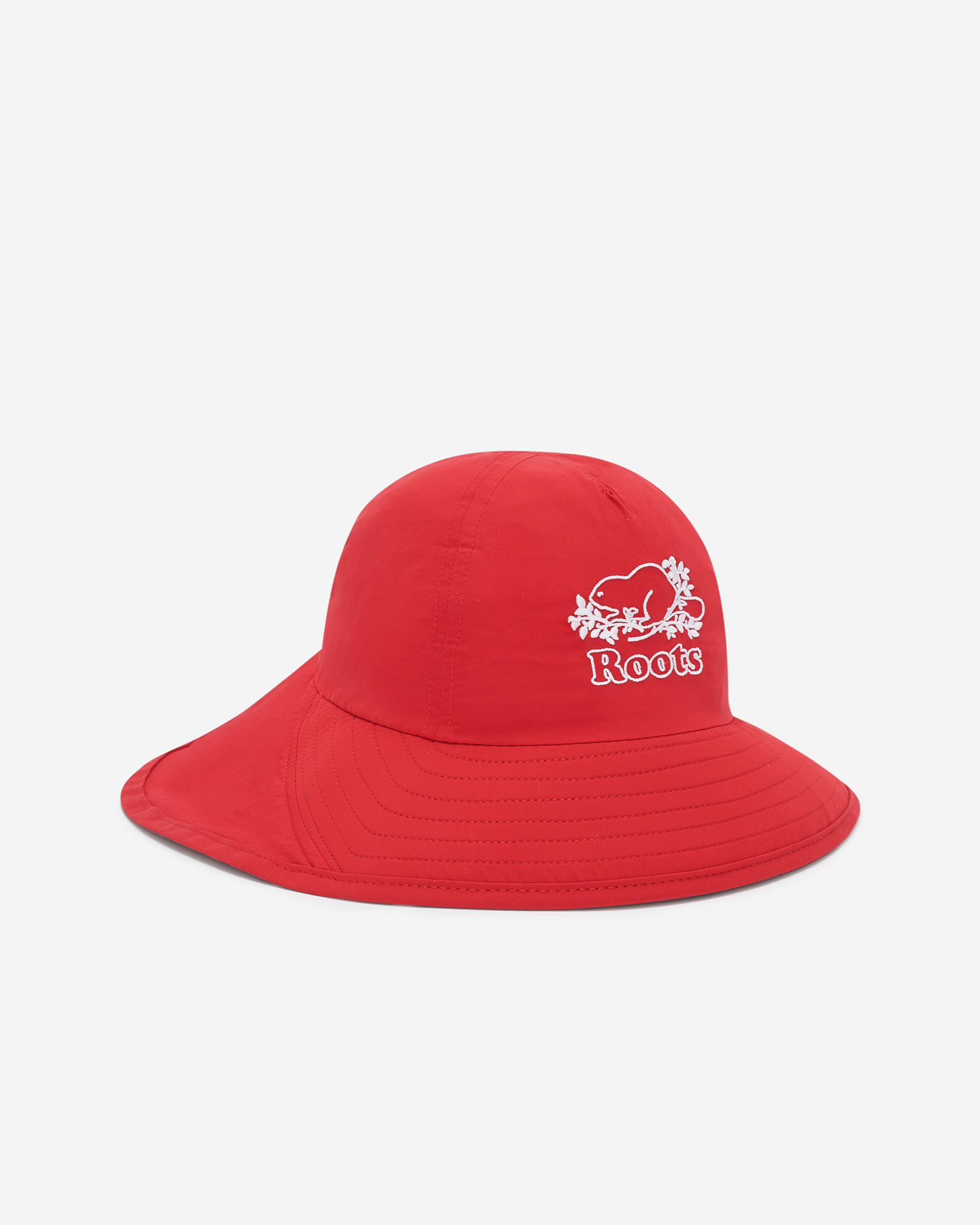 Roots Toddler Cooper Nylon Sun Hat in Jam Red