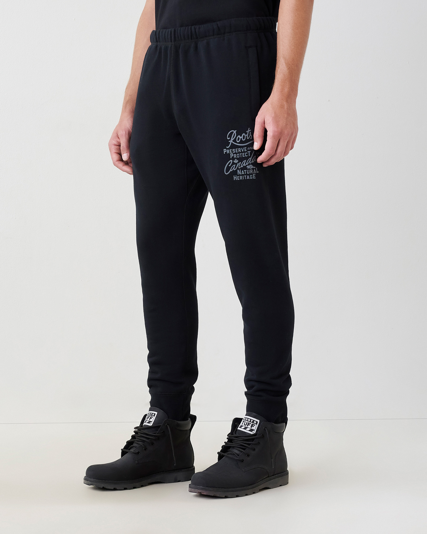 roots park slim sweatpant