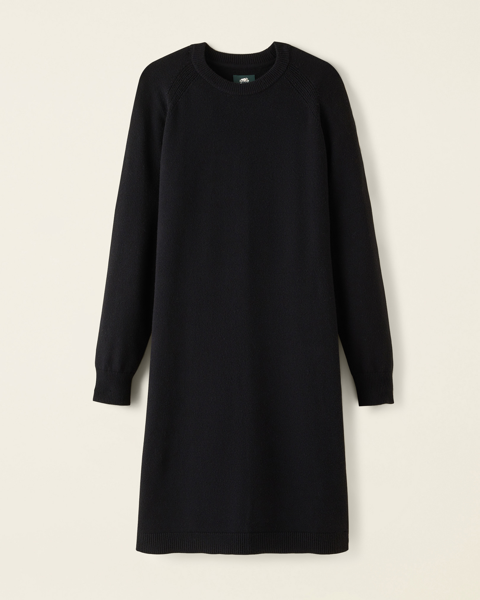 Roots Bowen Crew Neck Dress in Black