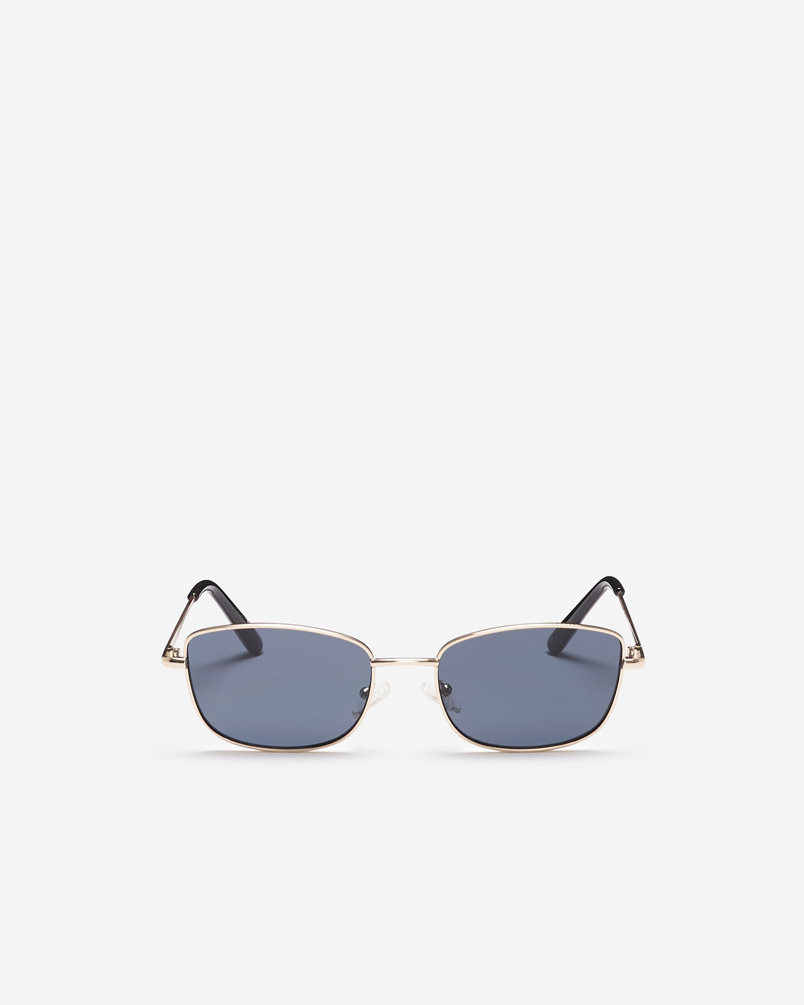 Roots Metal Slim Round Sunglasses in Gold