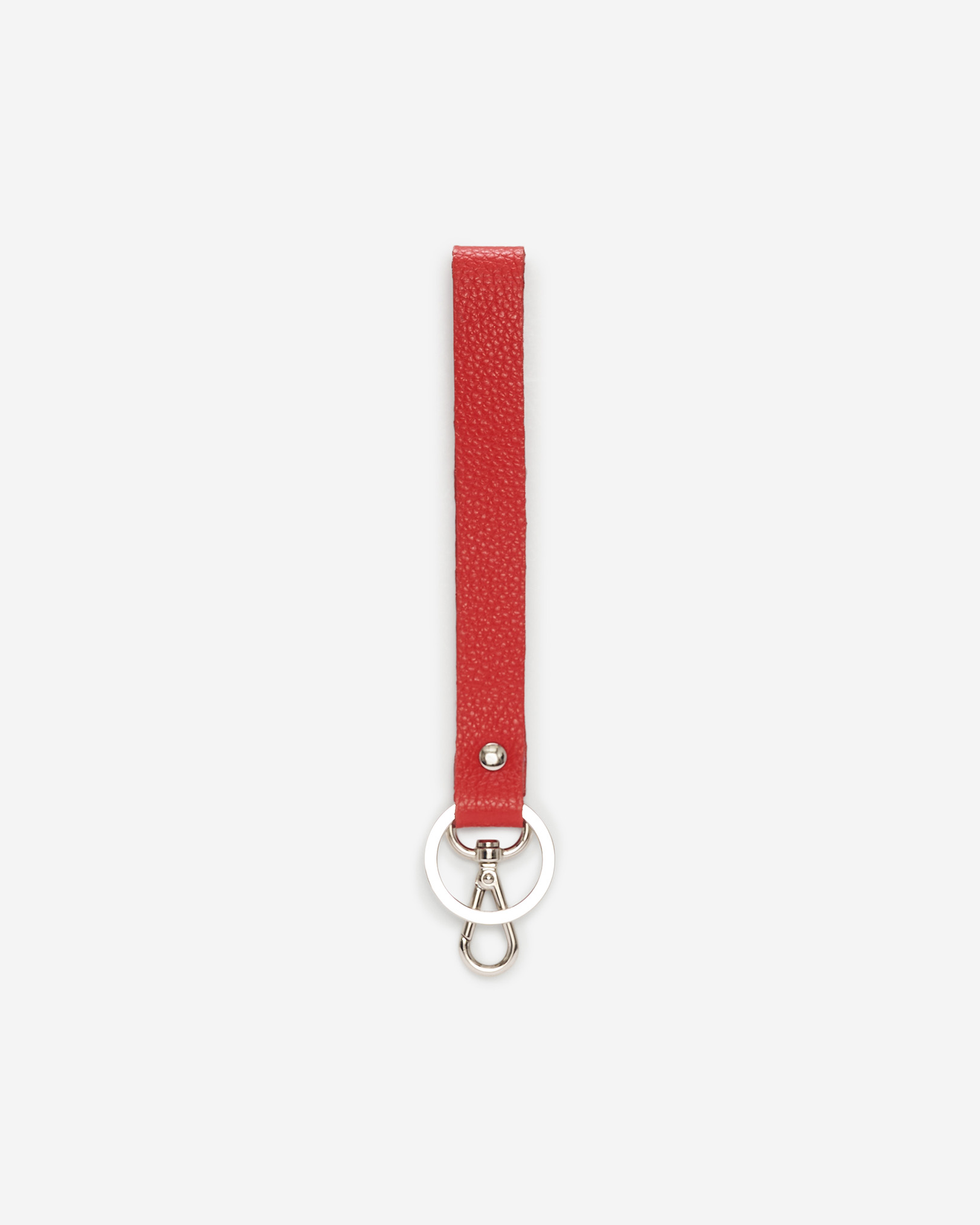 Roots Wristlet Keychain Cervino in Racing Red