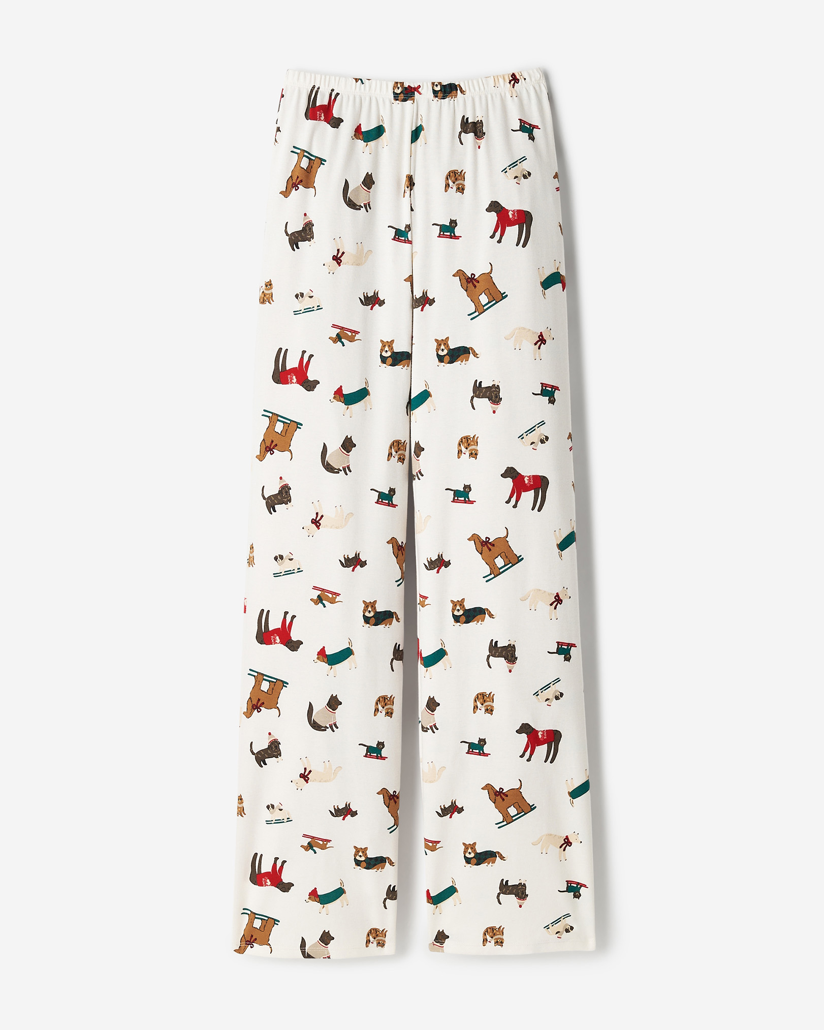 Roots Women's Holiday Pajama Pant in Egret