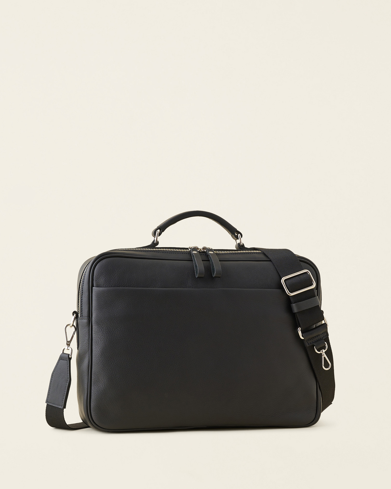 Roots Freedom Laptop Bag Cloud in Black