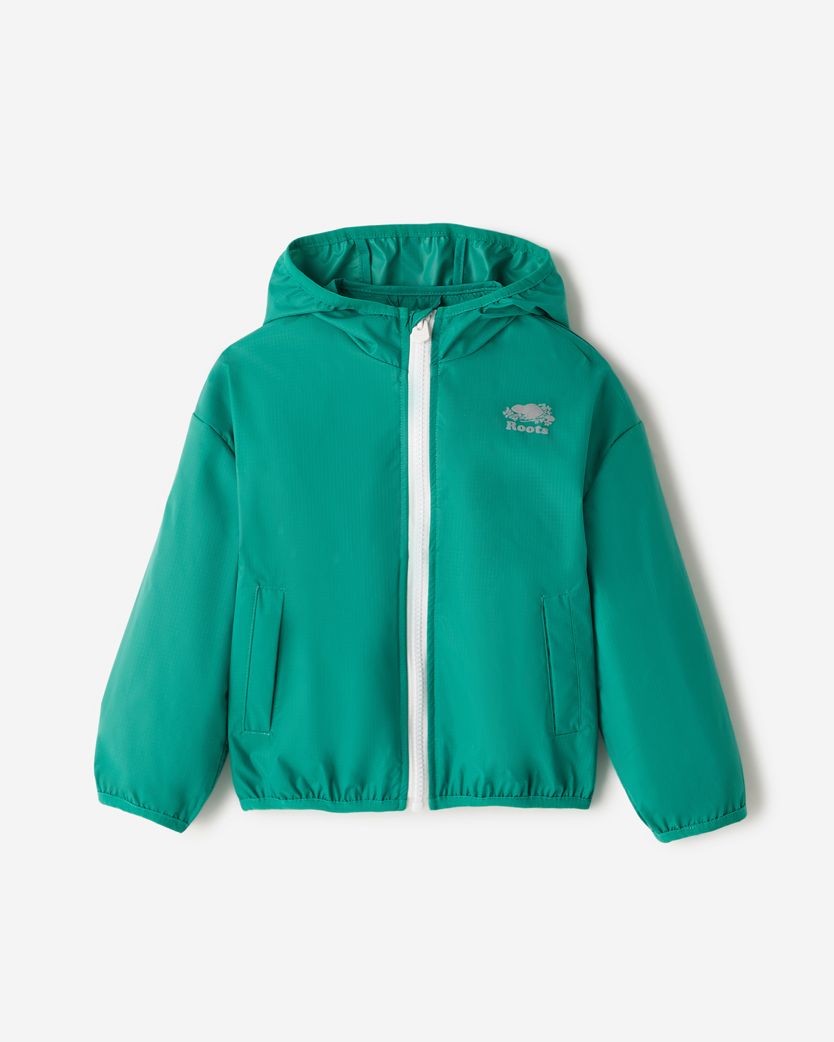 Roots Toddler Camp Packable Jacket in Green Lake