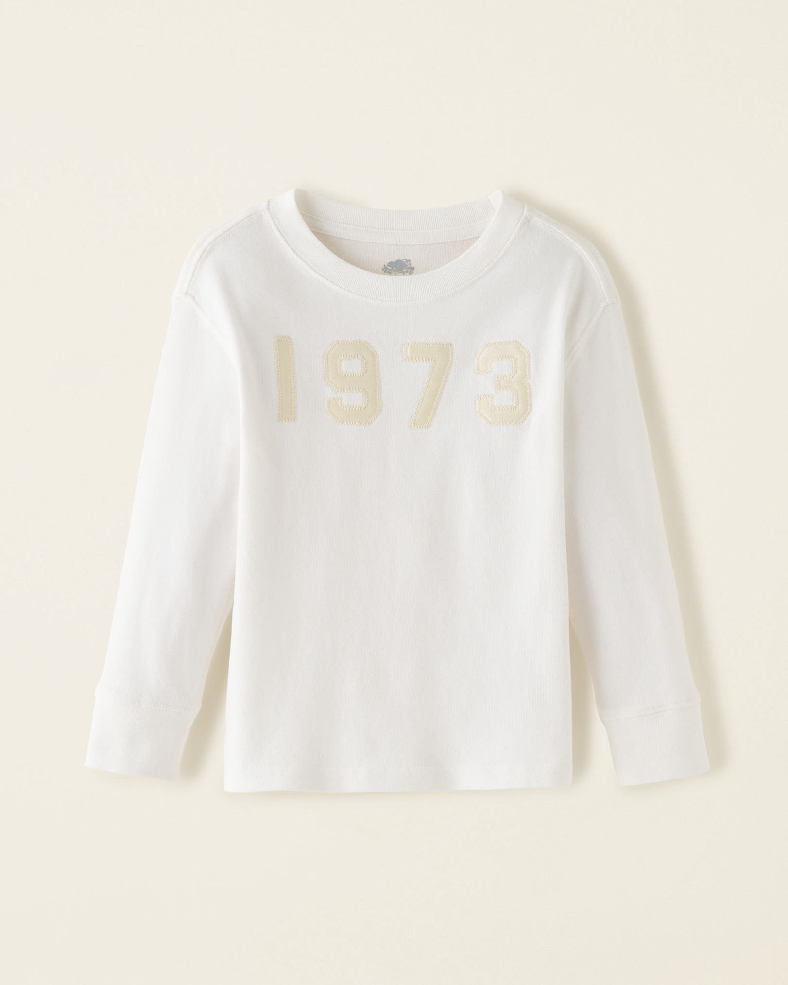 Roots Toddler One 1973 T-Shirt in Coconut Milk
