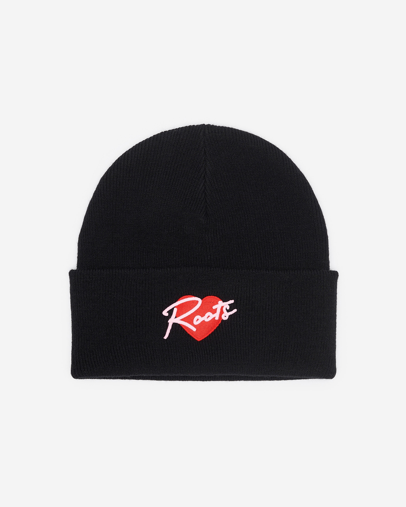 Roots Love Toque Hat in Black