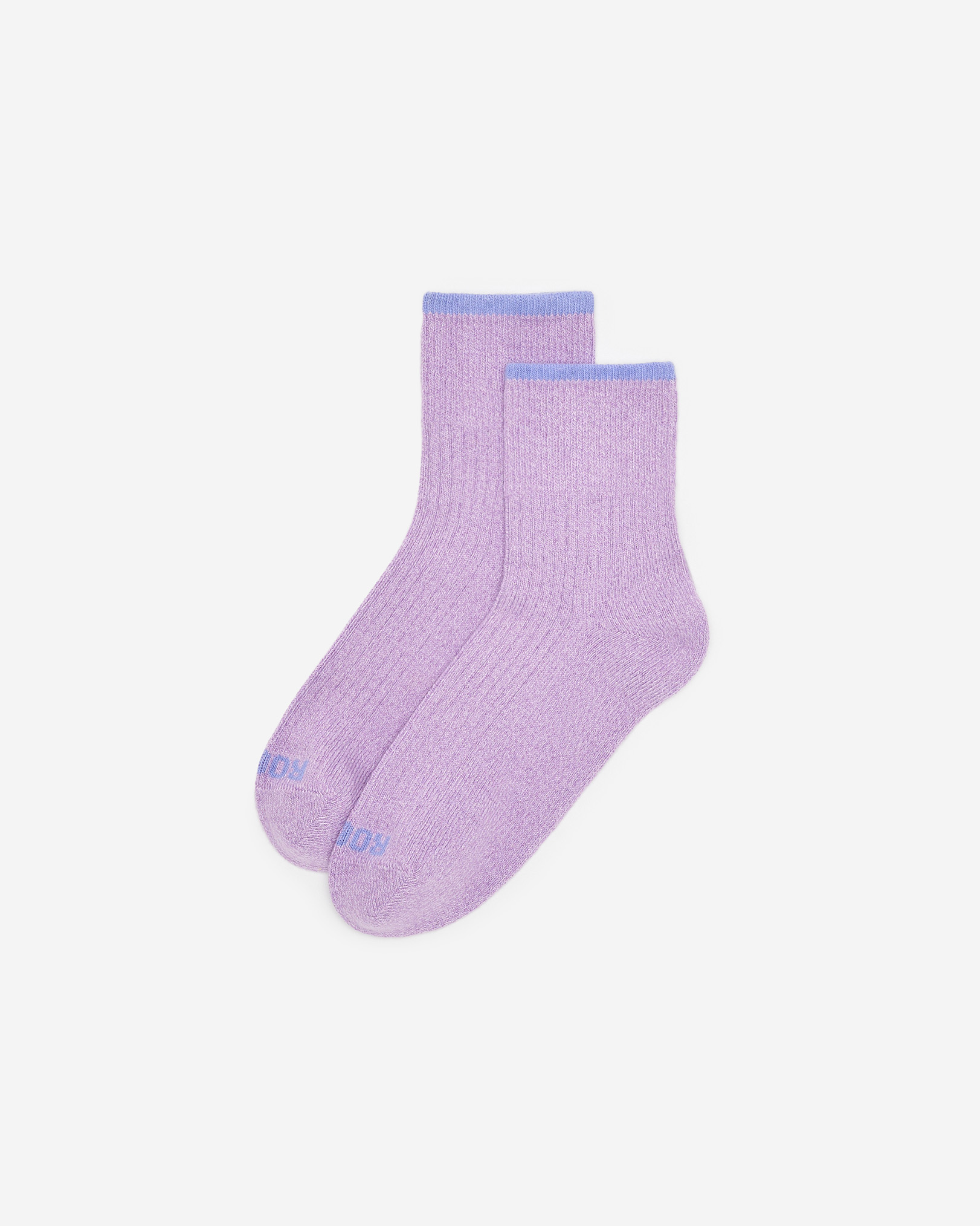 Roots Women's Cotton Ankle Sock in Orchid Petal Mix