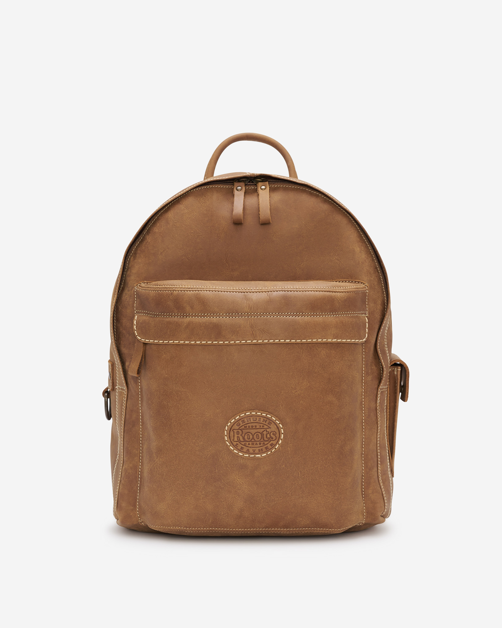 Roots Student Pack Tribe Backpack in Natural Brown