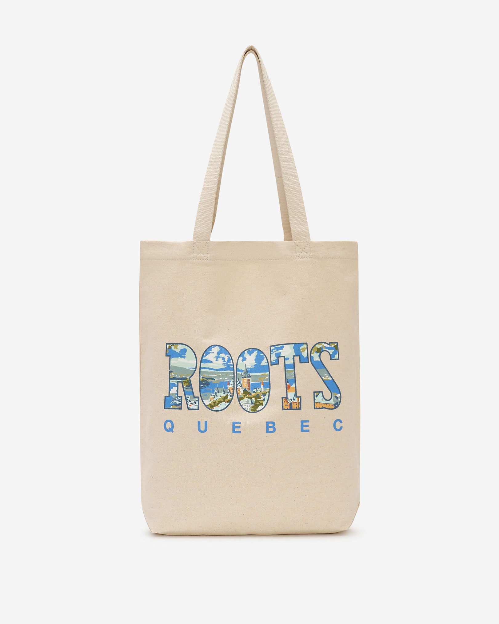 Roots Greetings From QC Tote in Assorted Colours