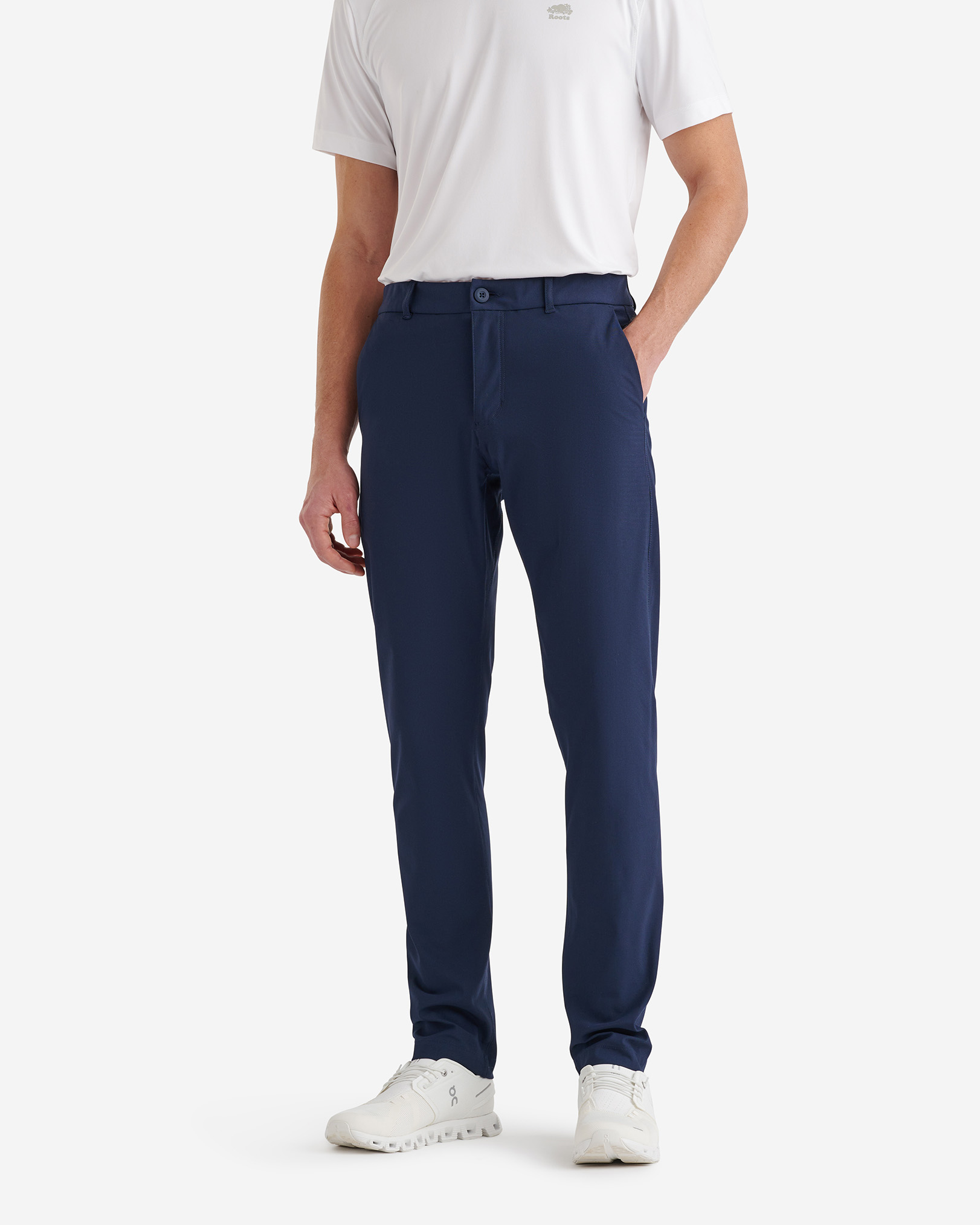 Roots Park Tech Pant in Navy Blazer