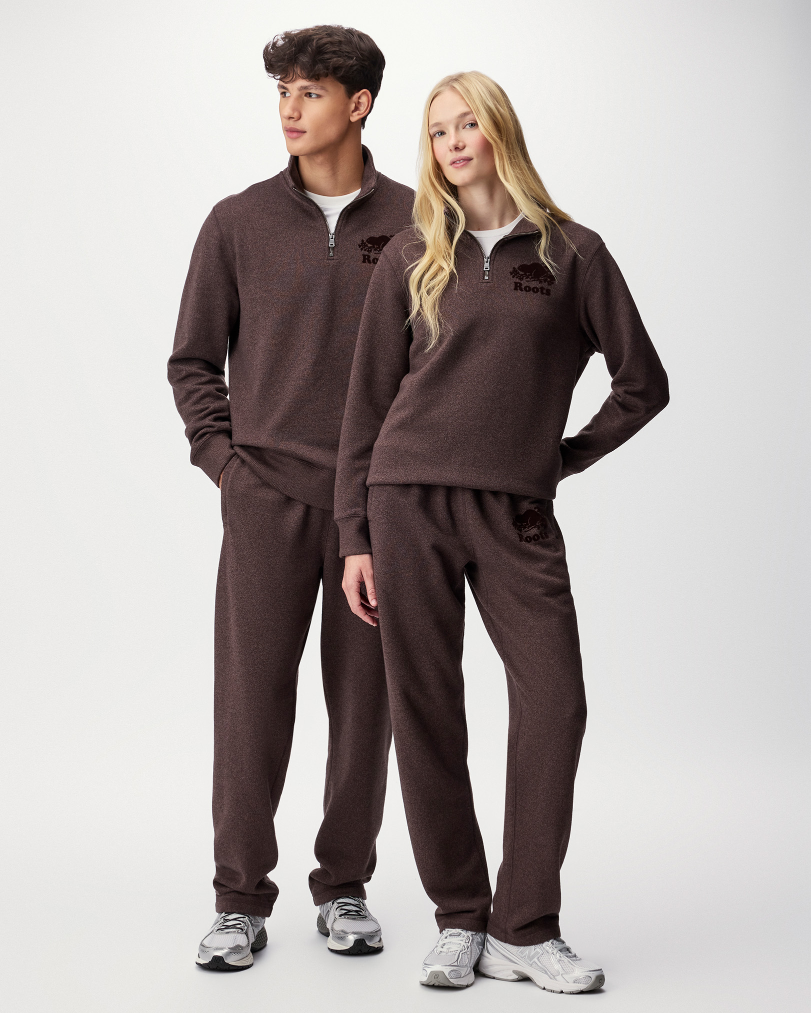 Roots Organic Heritage Sweatpant in Mosswood Brown Ppr