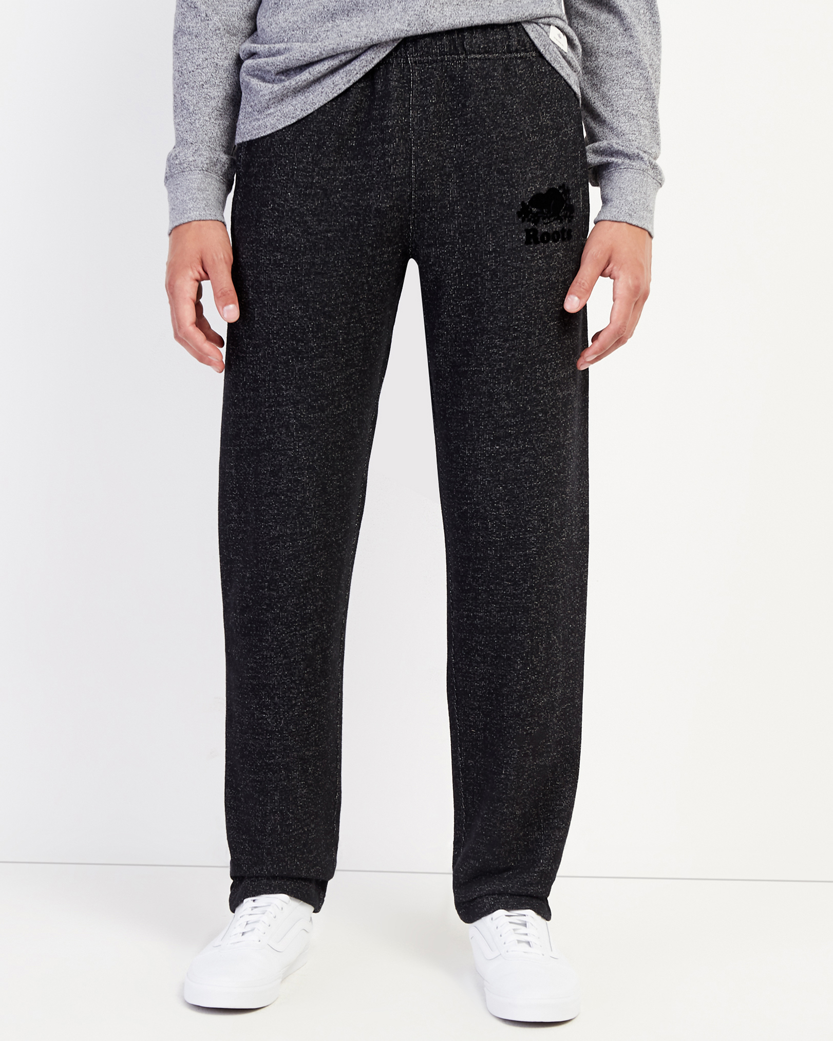 Roots Heritage Sweatpant in Black Pepper
