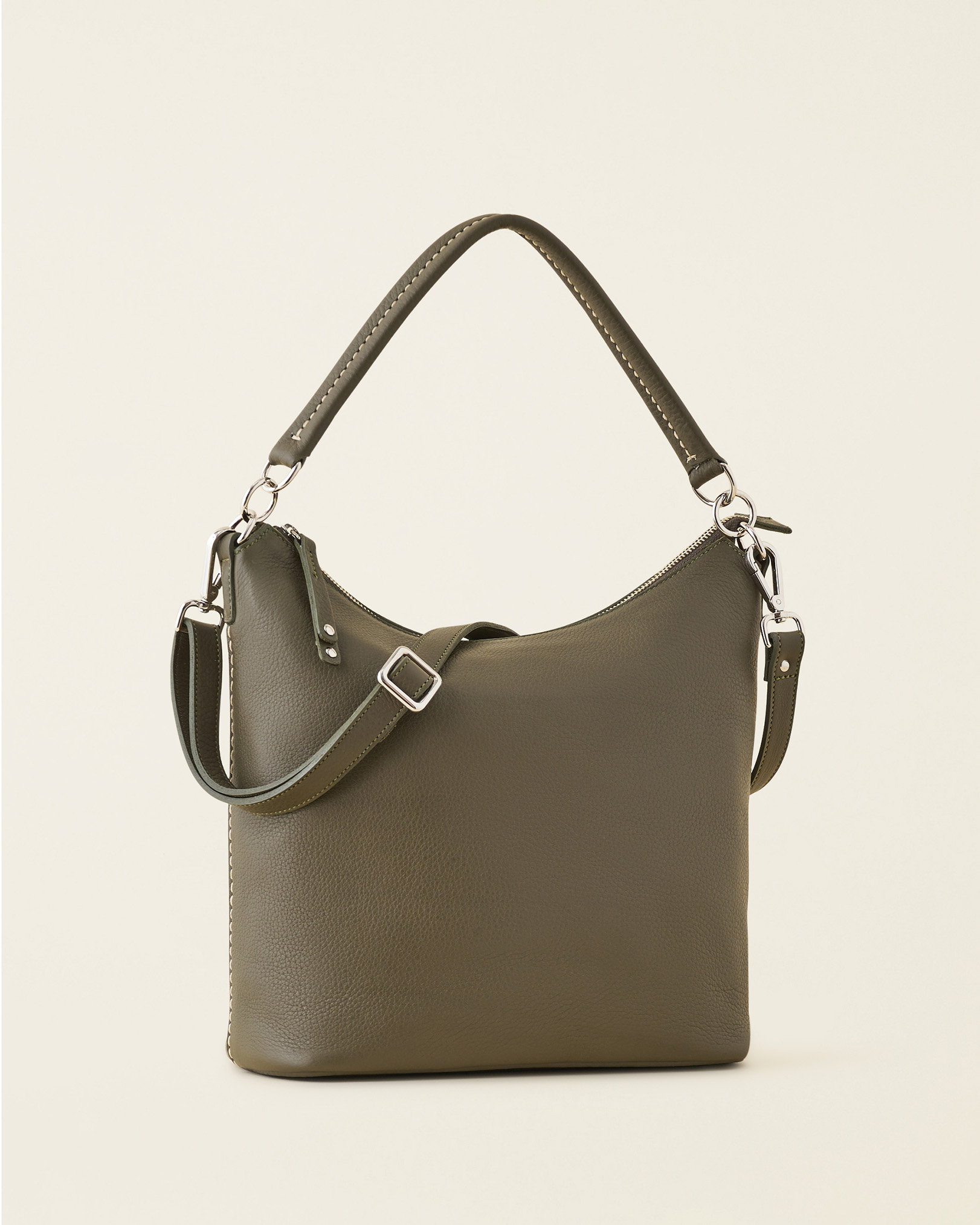 Roots Ella Handbag Cloud in Capers