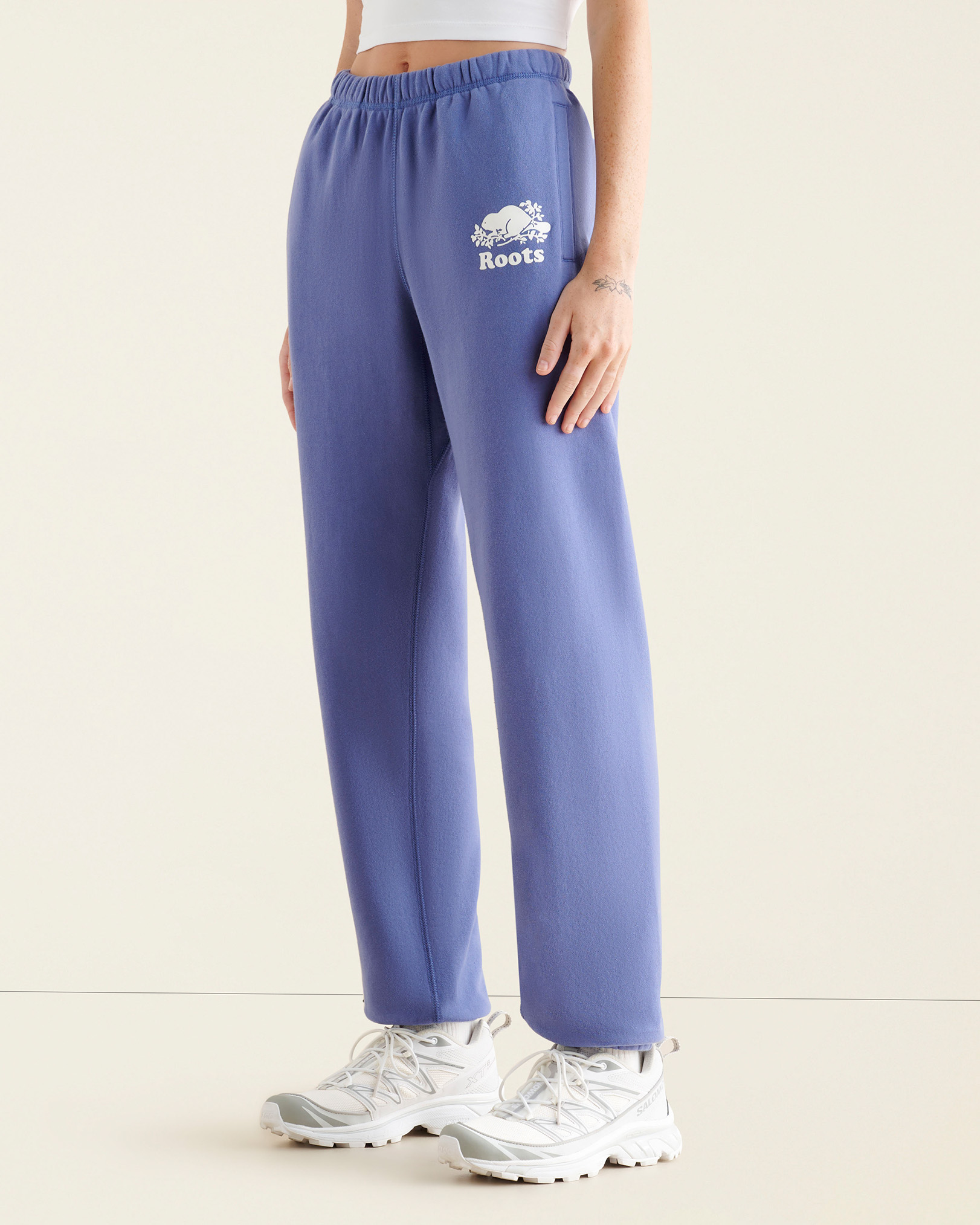 Organic Cooper High Waisted Sweatpant, Sweatpants