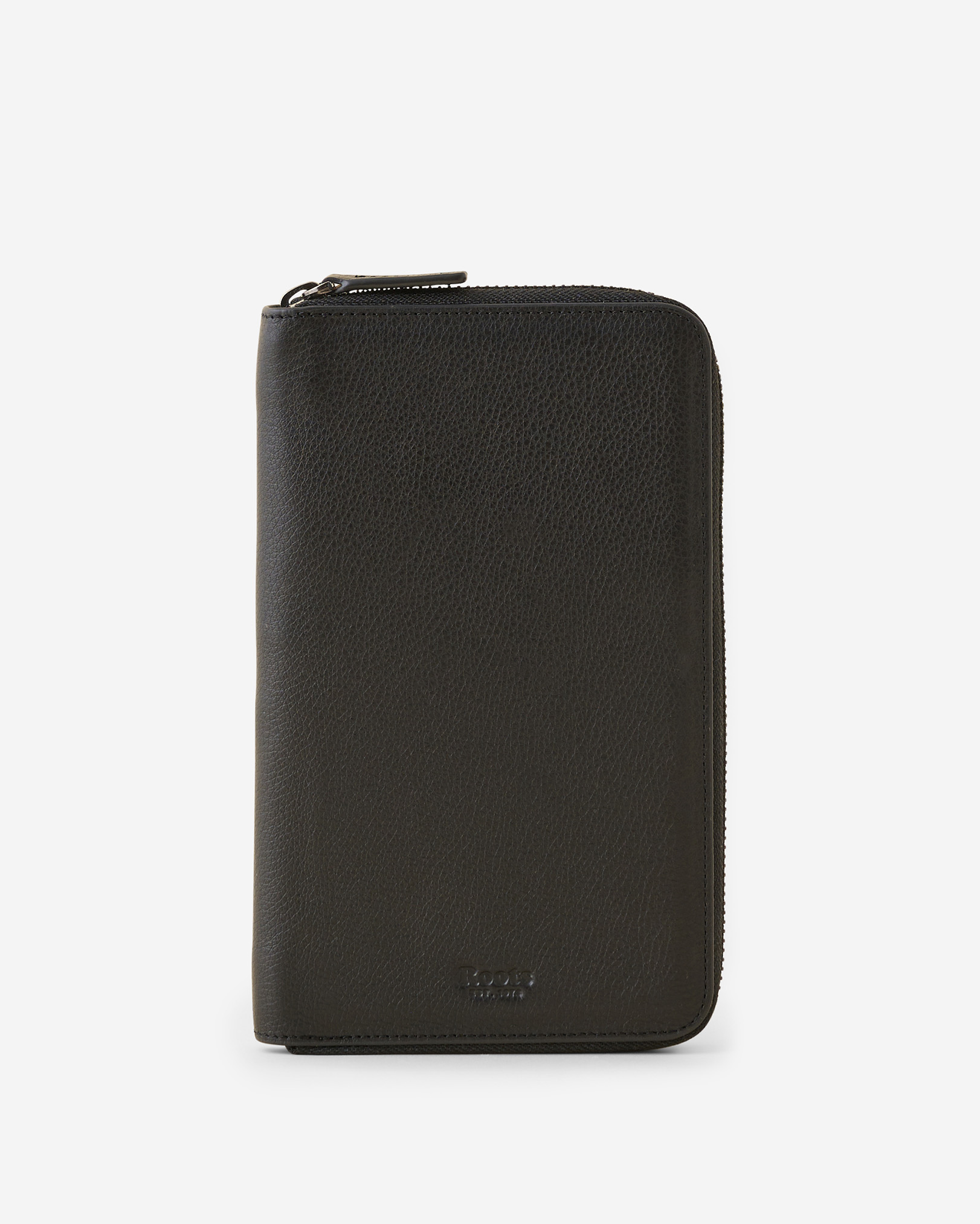 Roots Passport Wallet Prince in Black