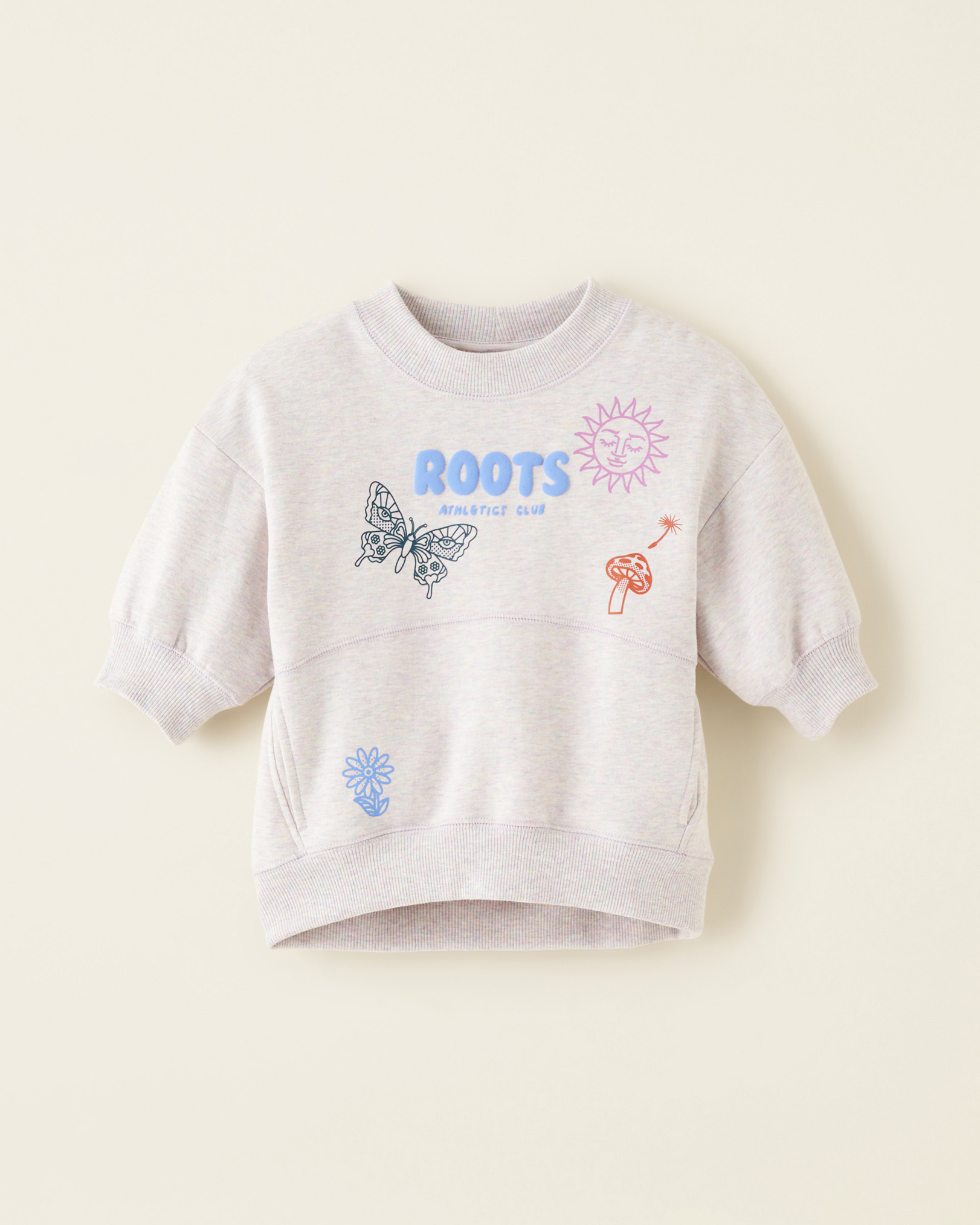 Roots Toddler Girl's Cozy Active Relaxed Sweatshirt in Assorted