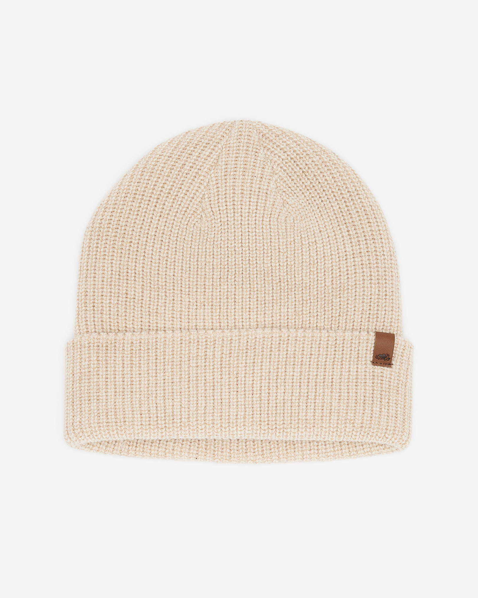Roots Hamilton Toque Hat in Oatmeal Mix Brown