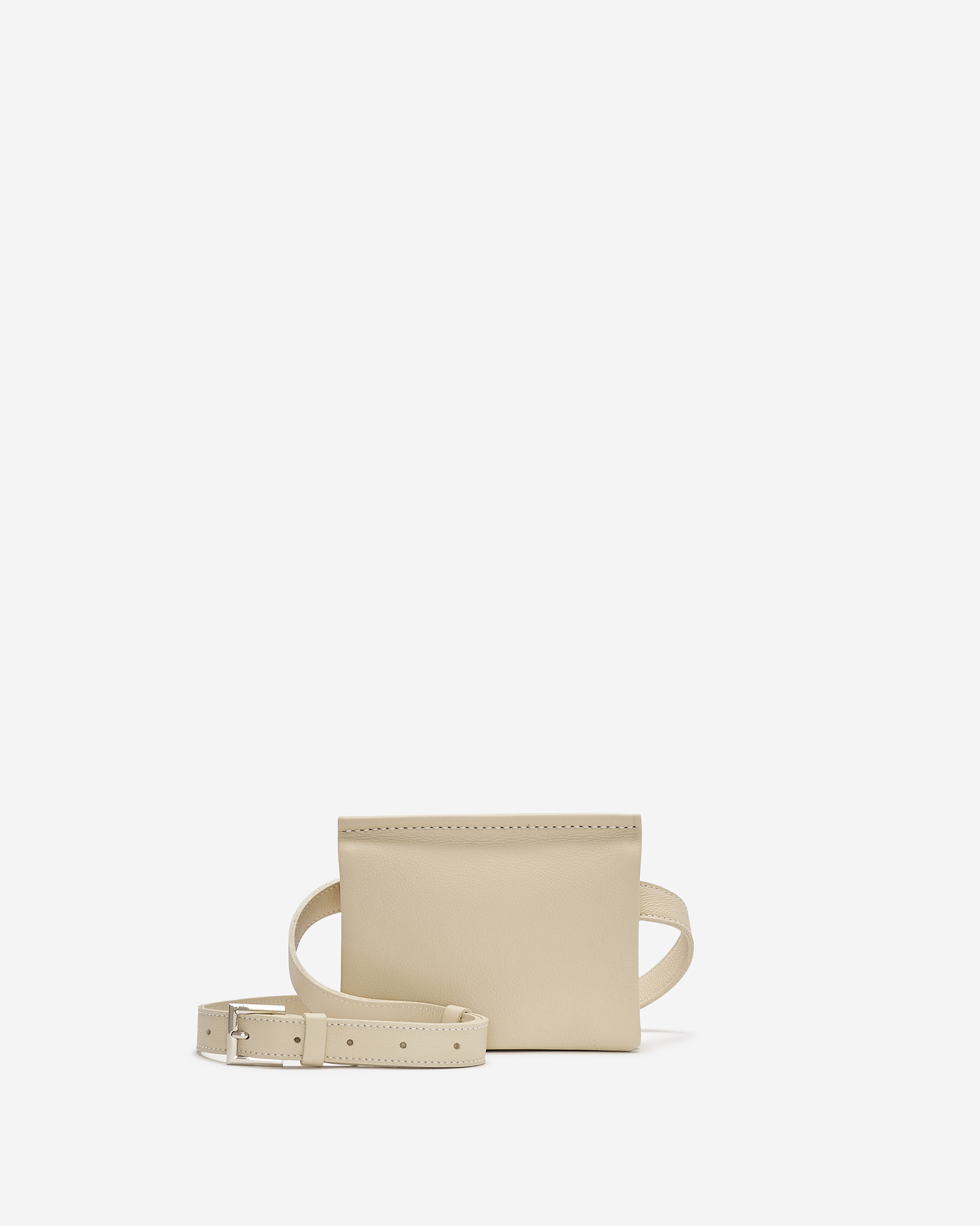 Roots Twinsie Belt Handbag Cloud in Bone White