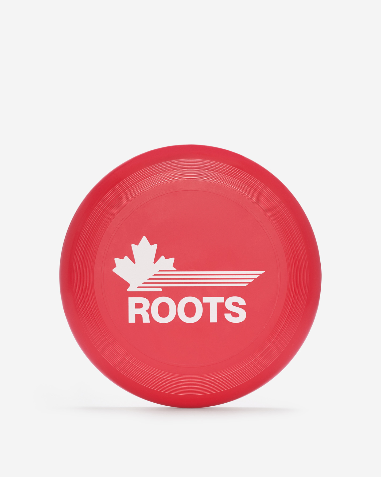 Roots Flying Disc in Jam Red