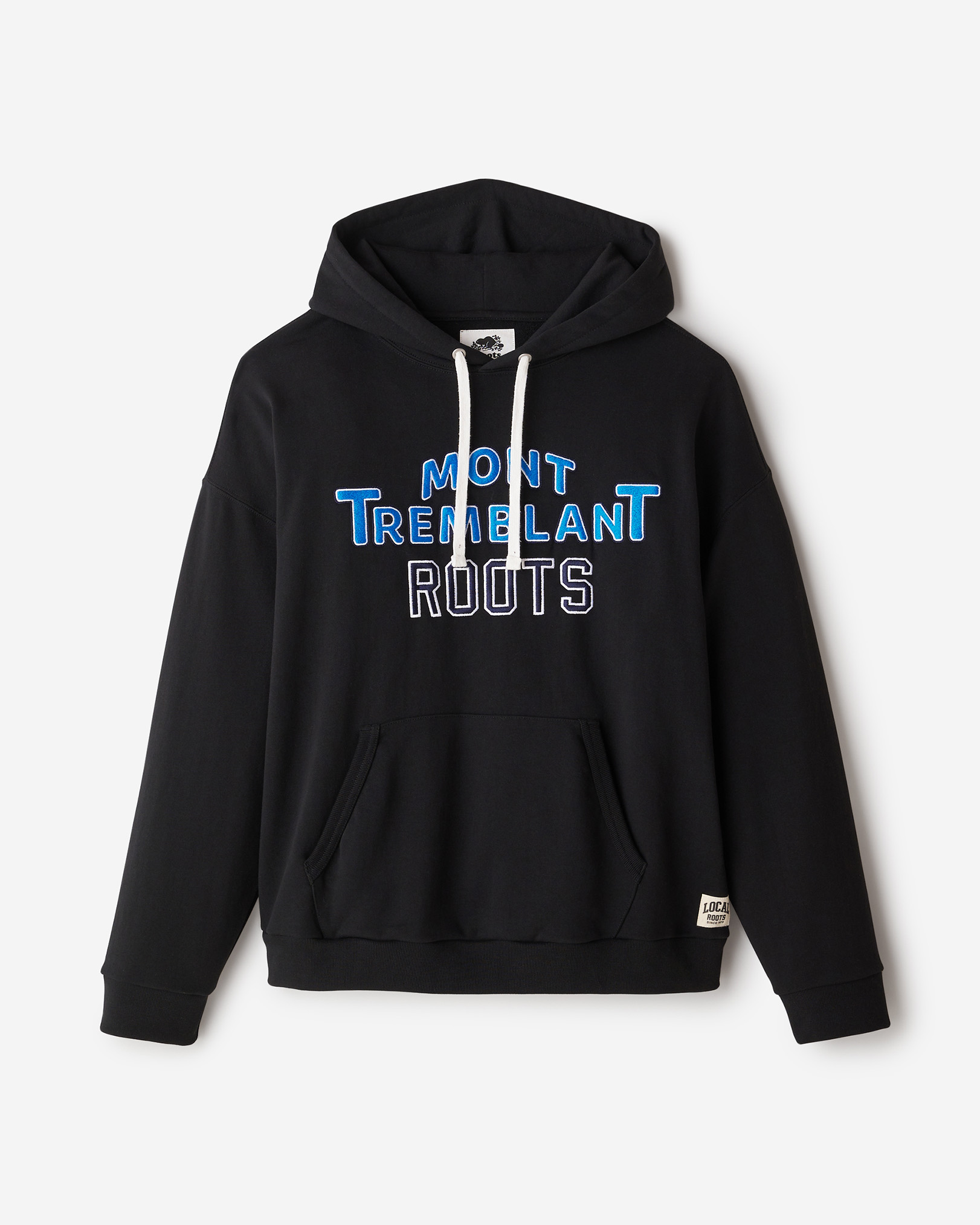 Roots Mt Tremblant Local Hoodie in Black