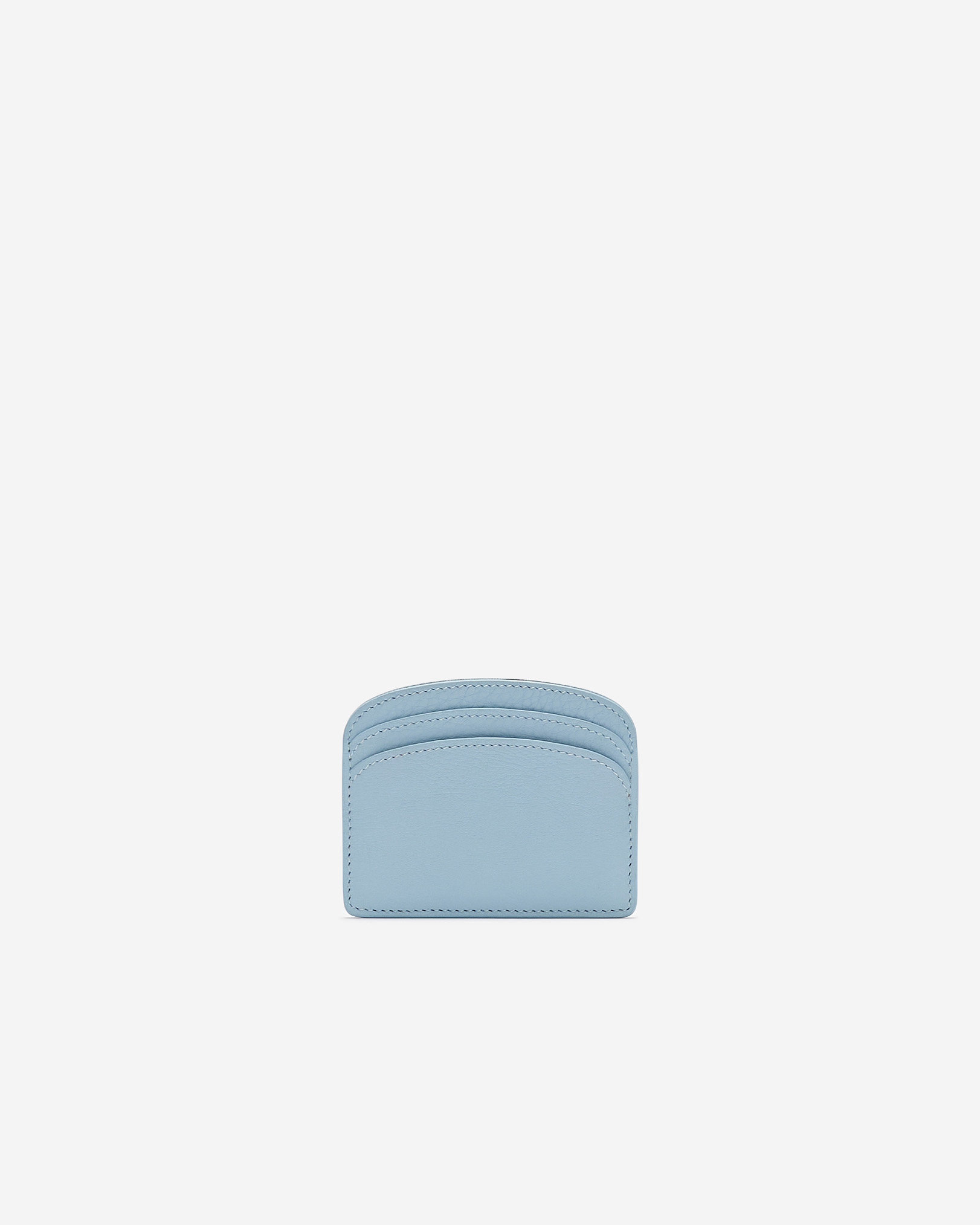 Roots Half Moon Card Holder Cloud in Ice Blue