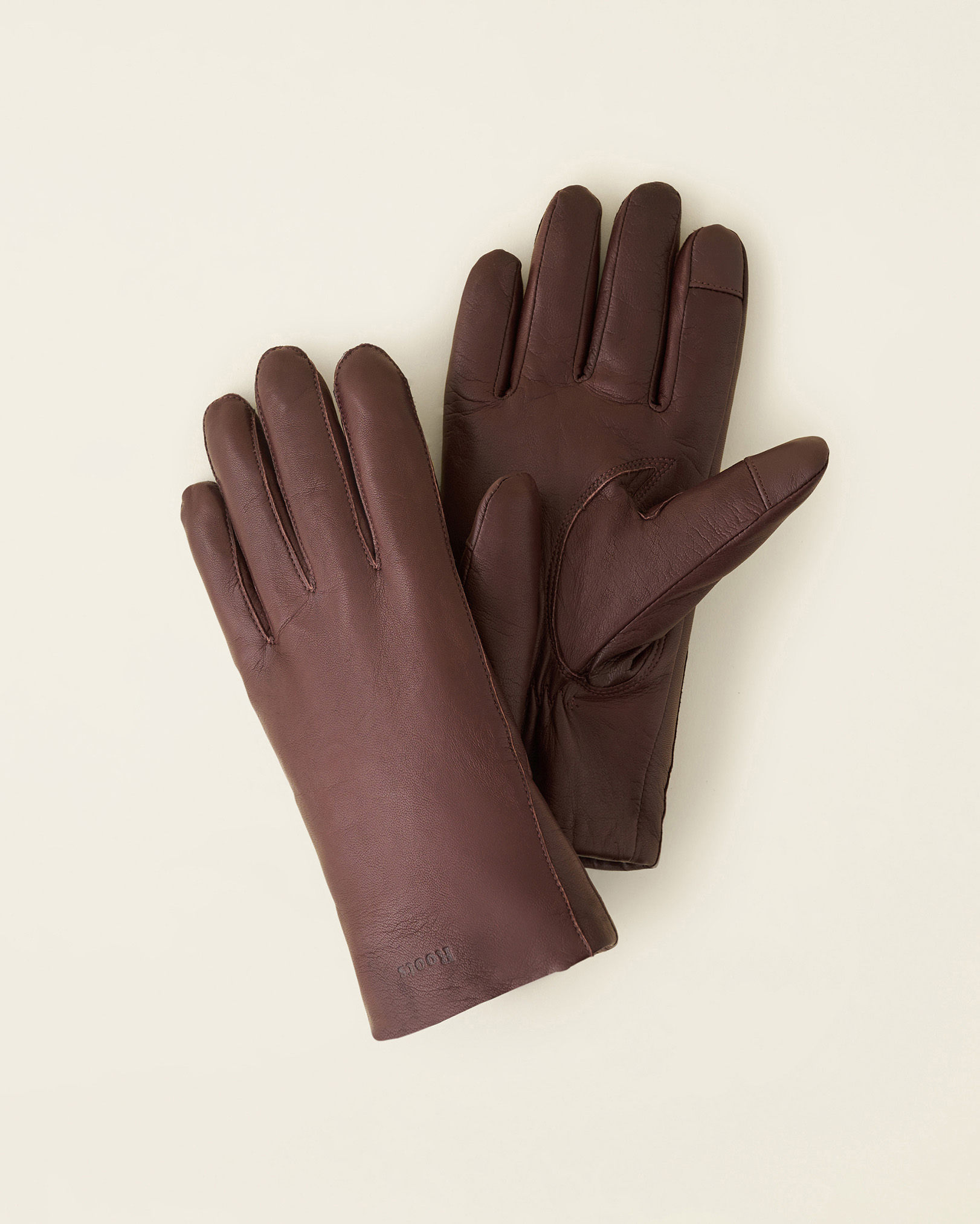 Roots Men's Touch Nappa Glove in Tan