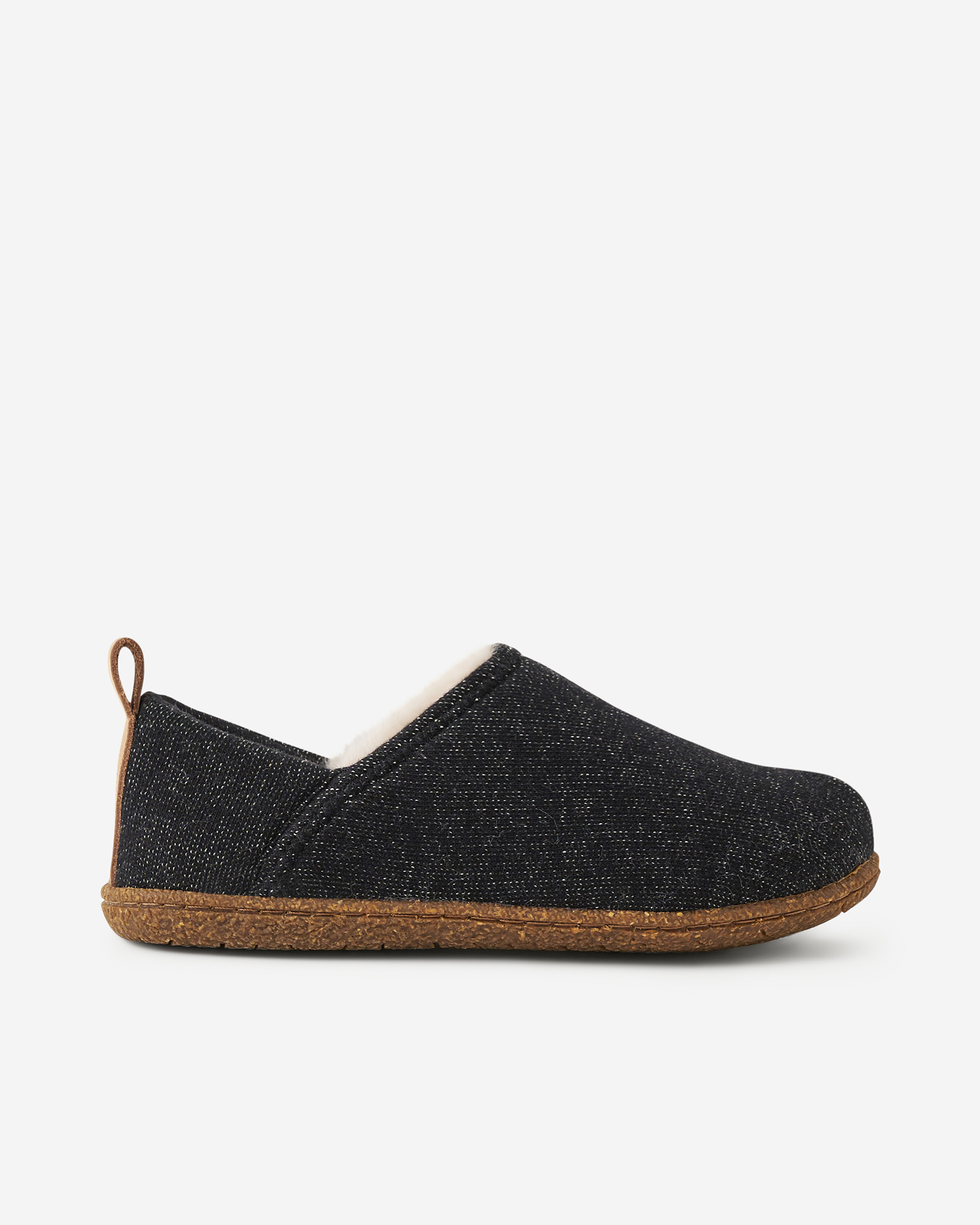 Roots Women's Slip-on Shoe in Black Pepper