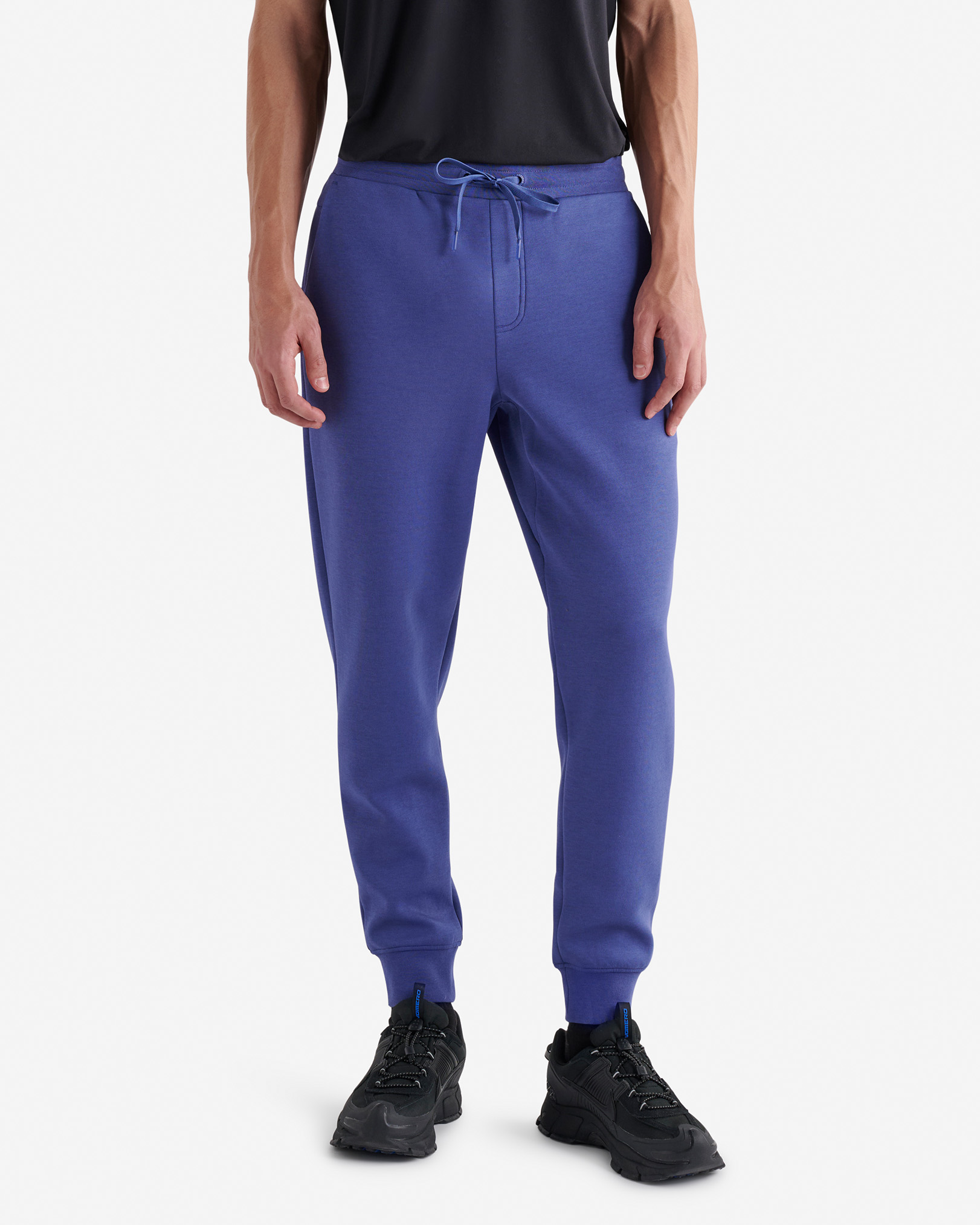 Roots Recover Interlock Jogger Pants in Blue Eclipse
